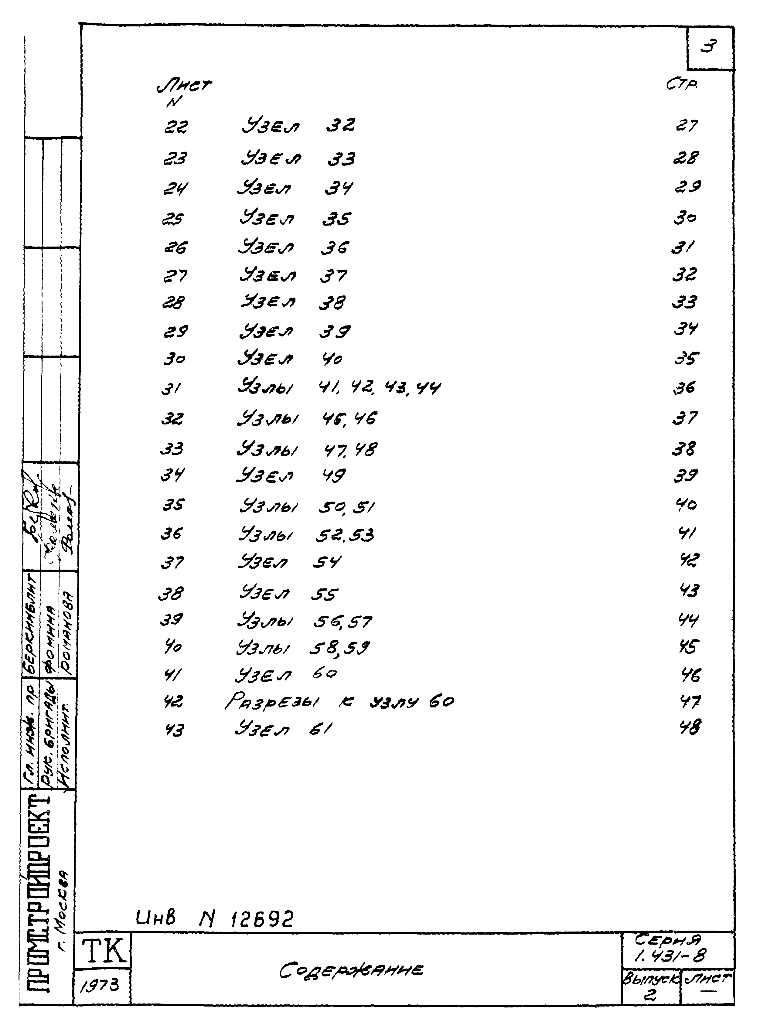 Серия 1.431-8