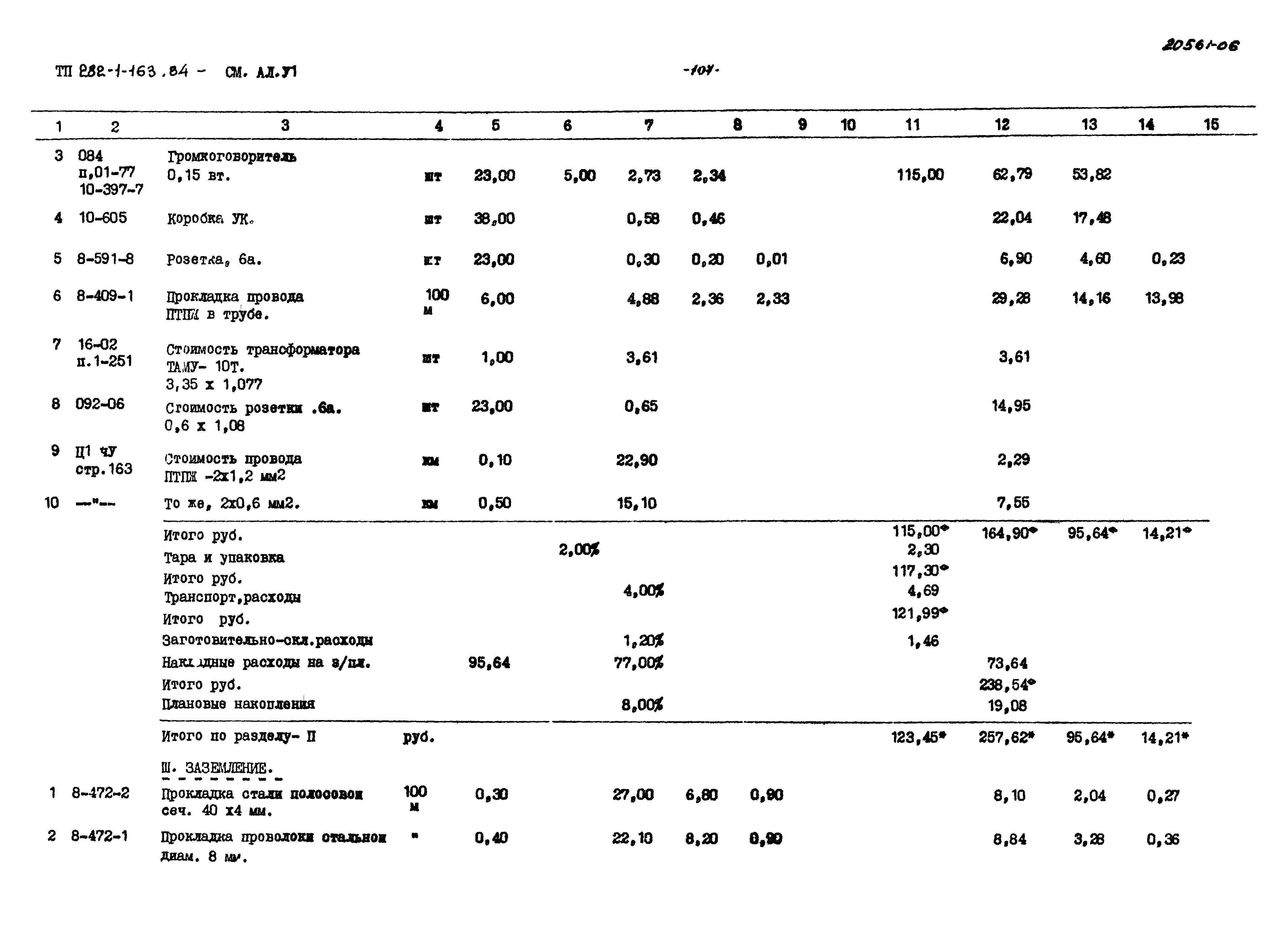 Типовой проект 282-1-163.84