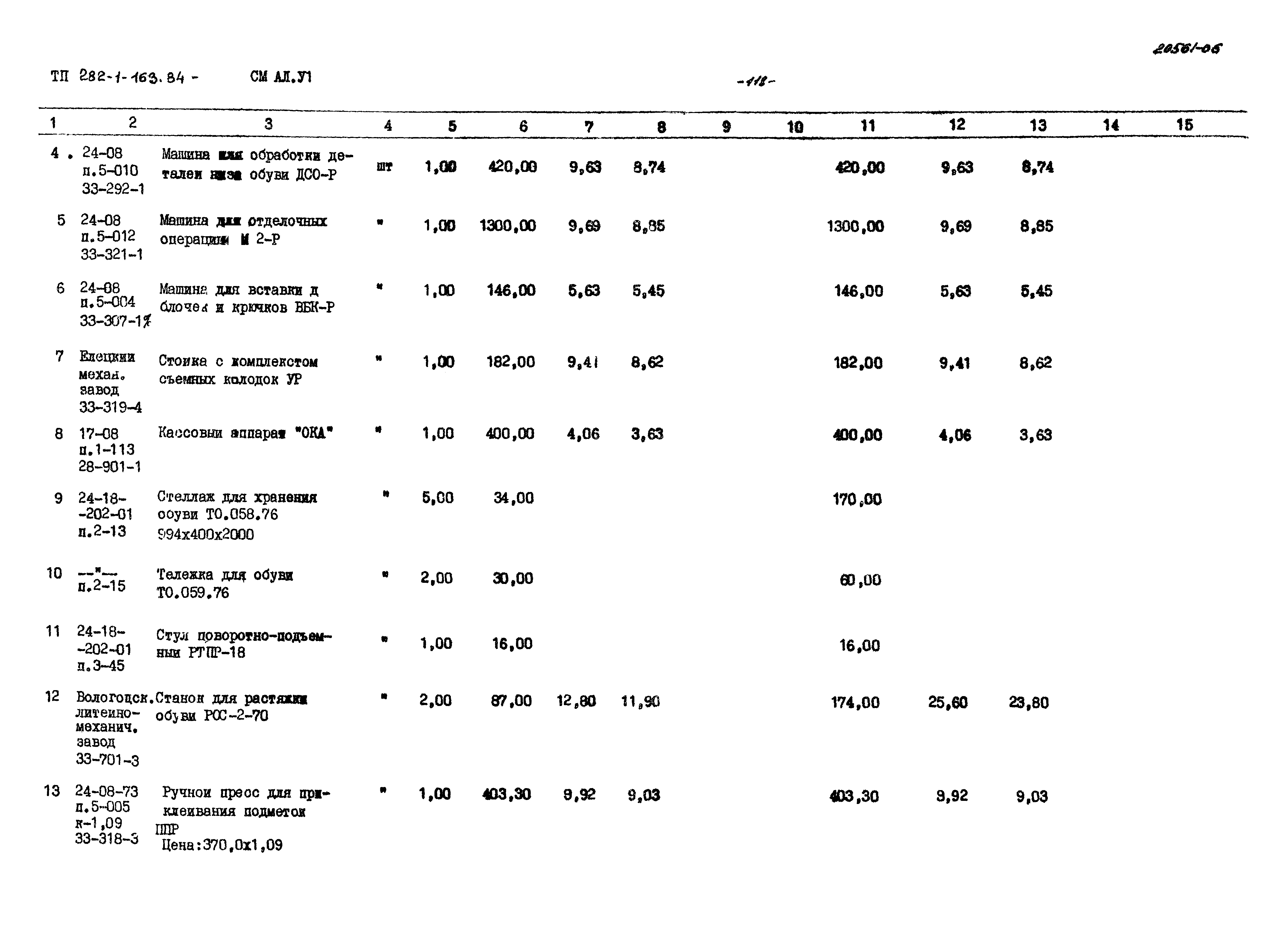 Типовой проект 282-1-163.84