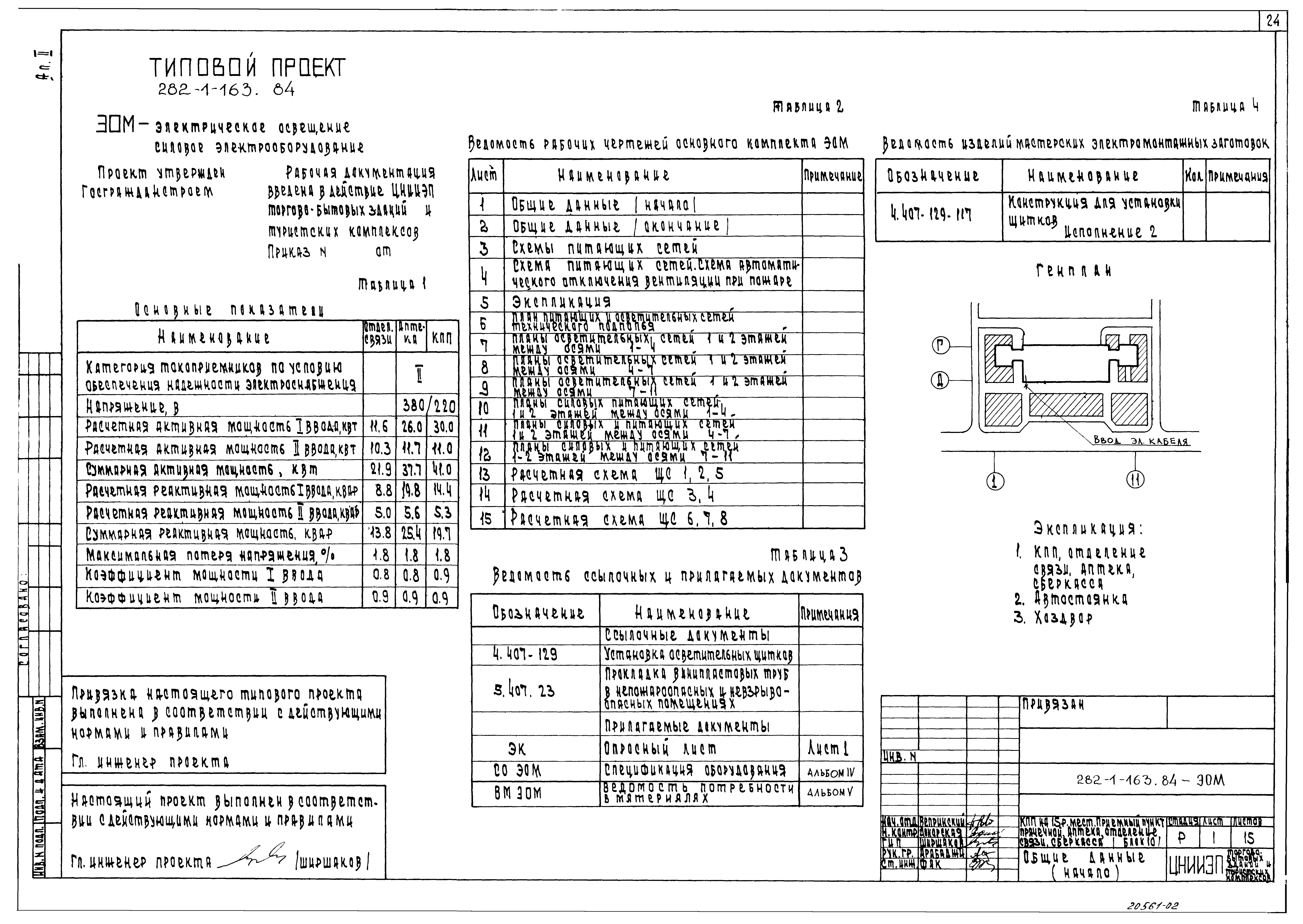 Типовой проект 282-1-163.84