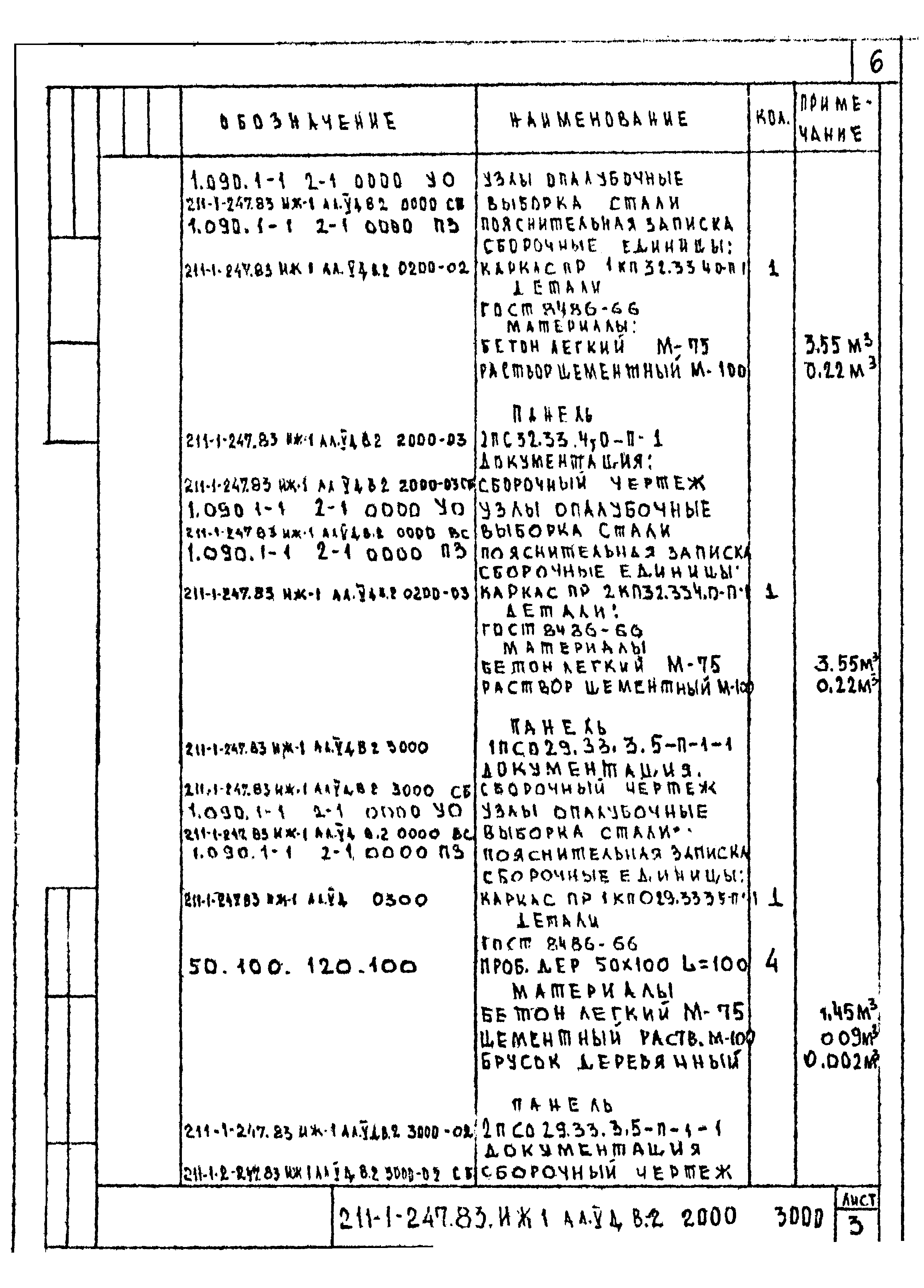 Типовой проект 211-1-247.83