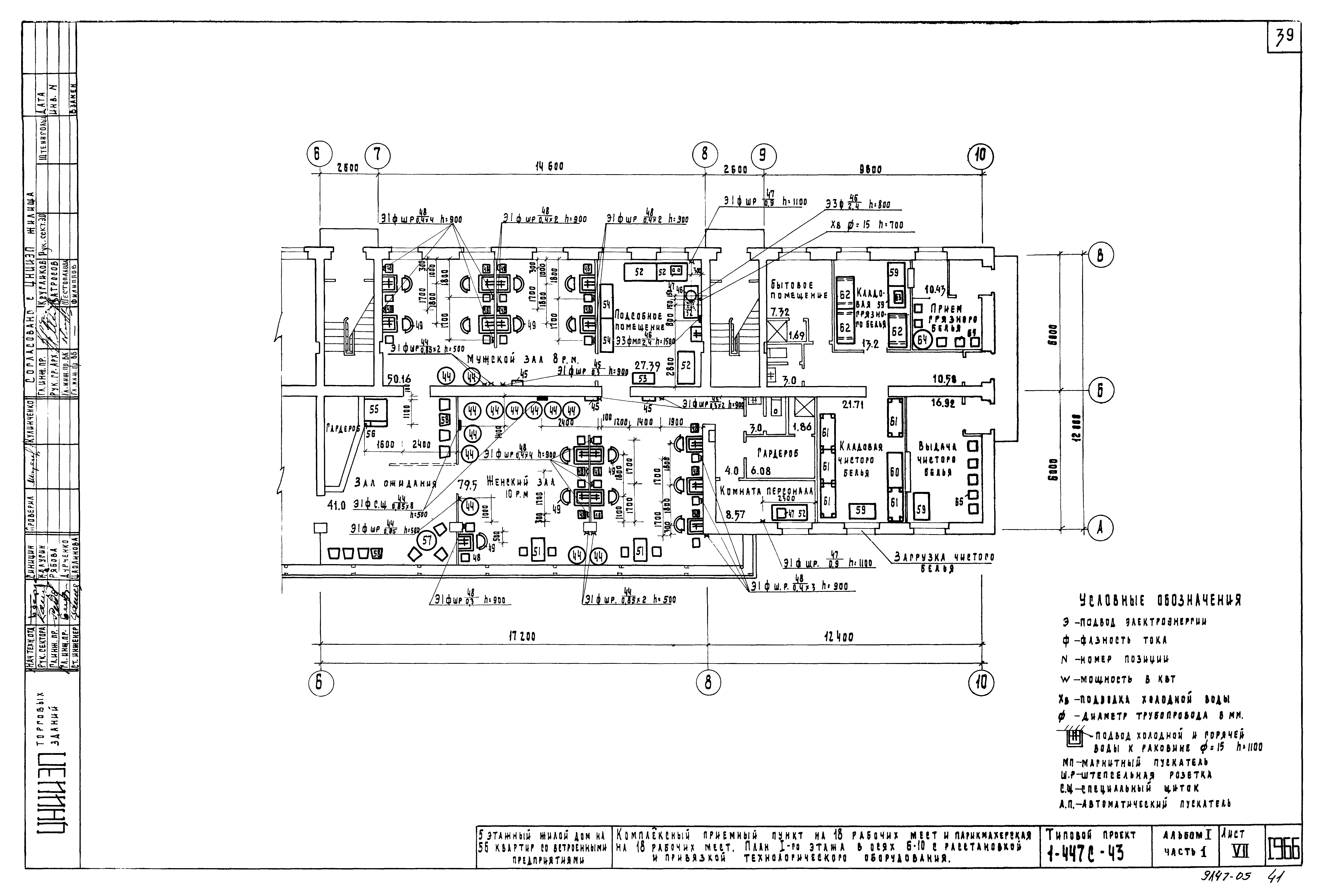 Типовой проект 1-447с-43