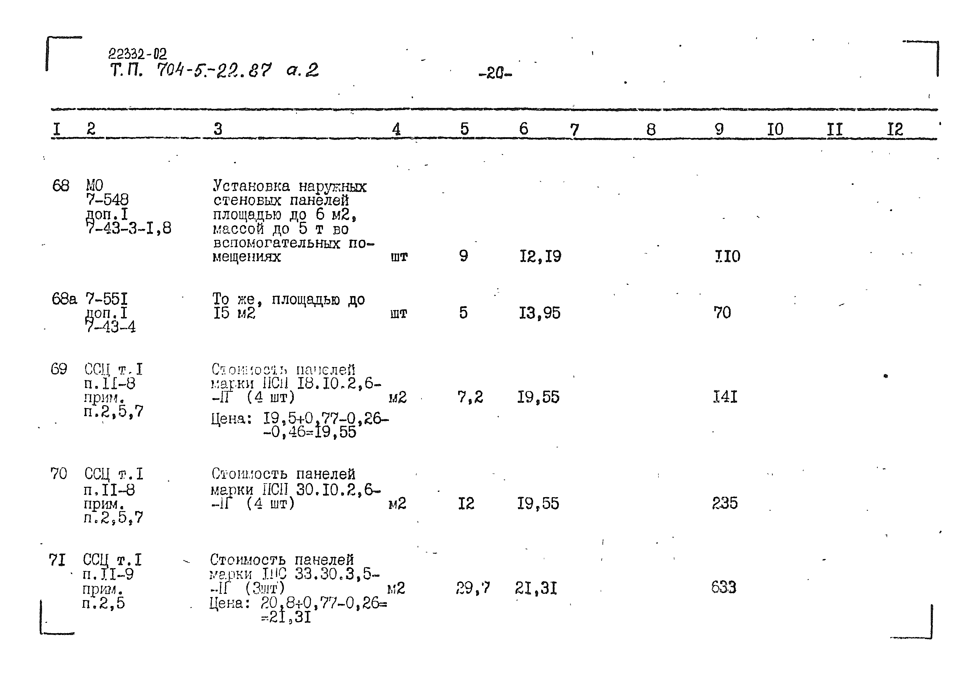 Типовой проект 704-5-22.87