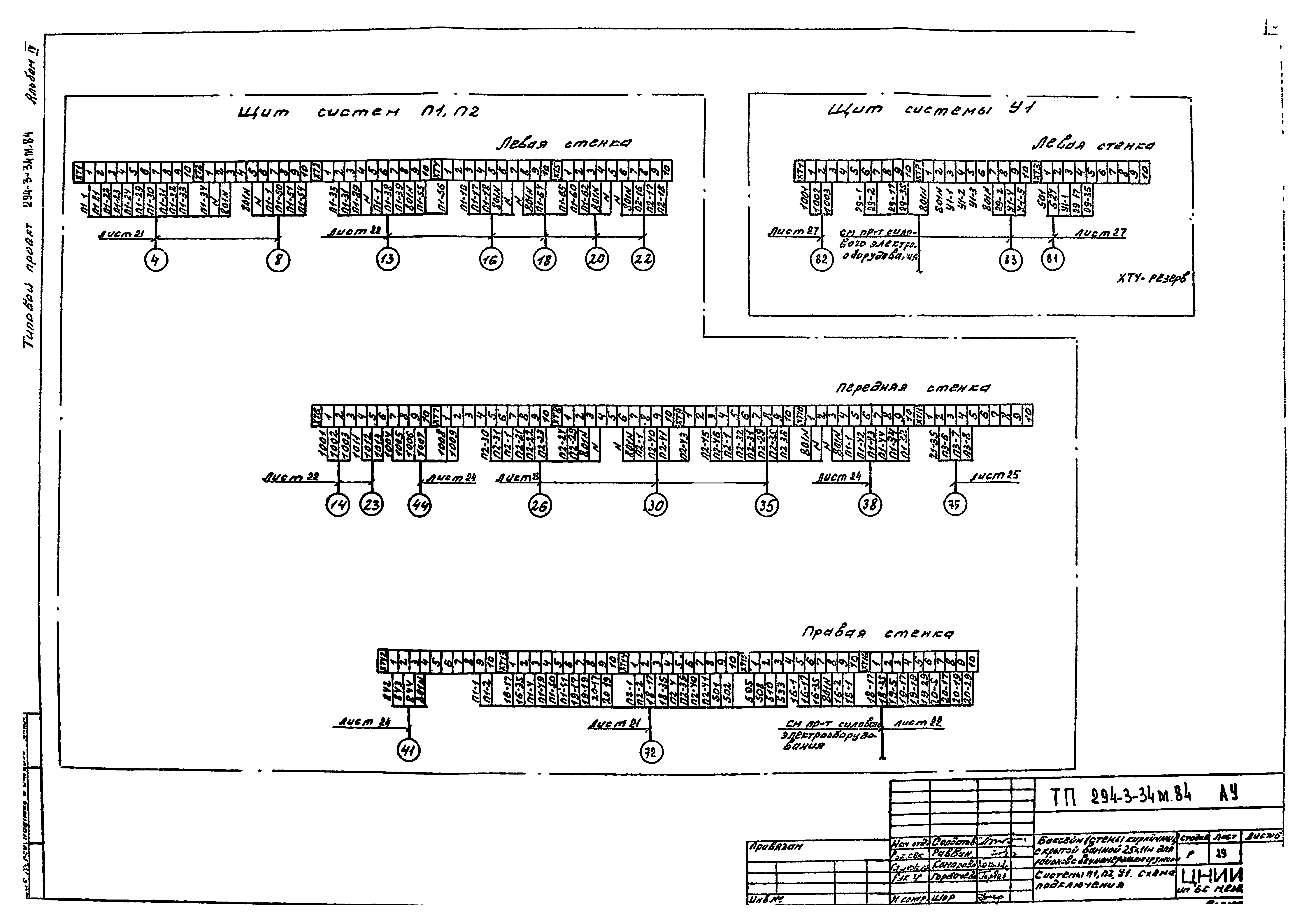 Типовой проект 294-3-34м.84