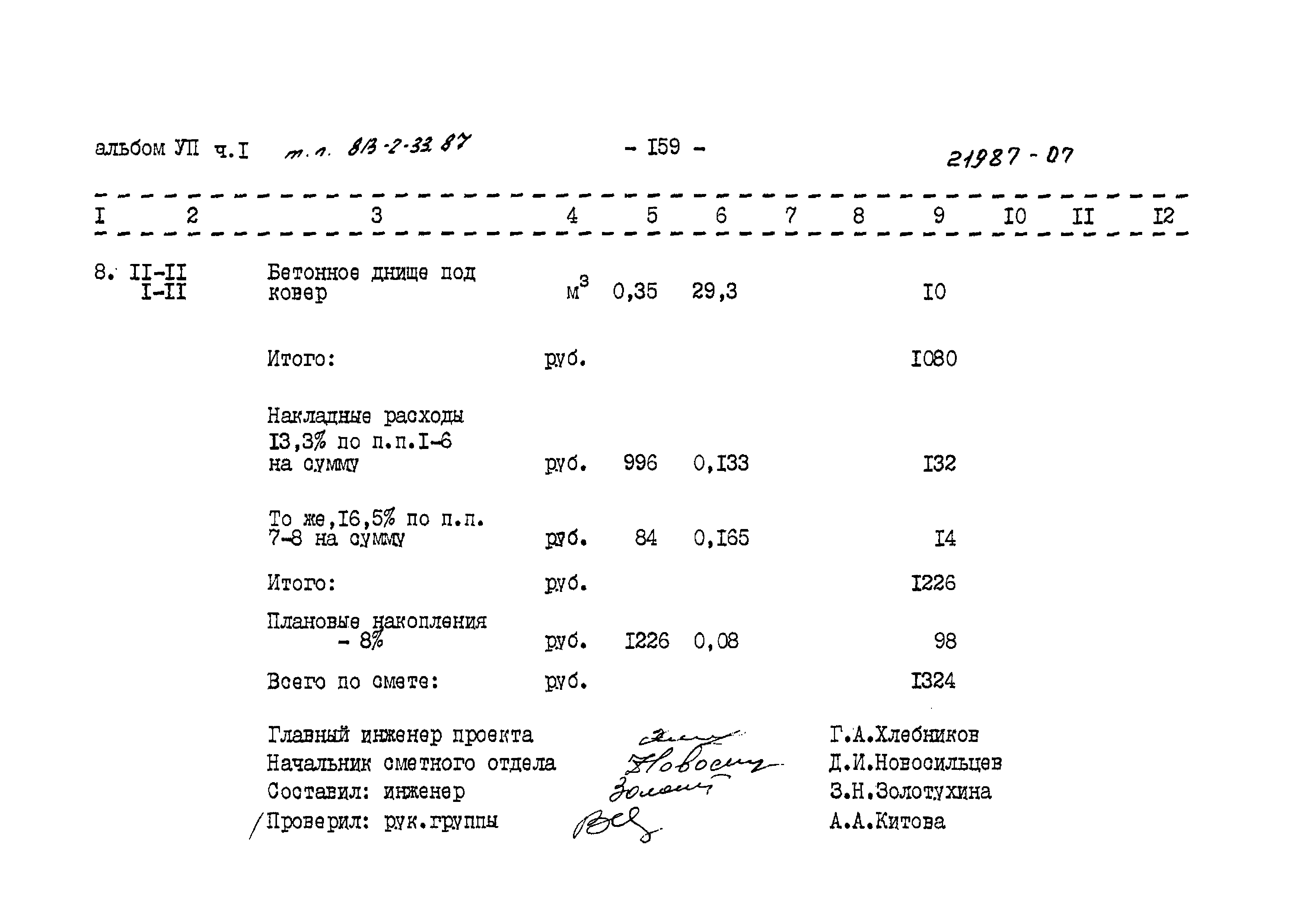 Типовой проект 813-2-33.87