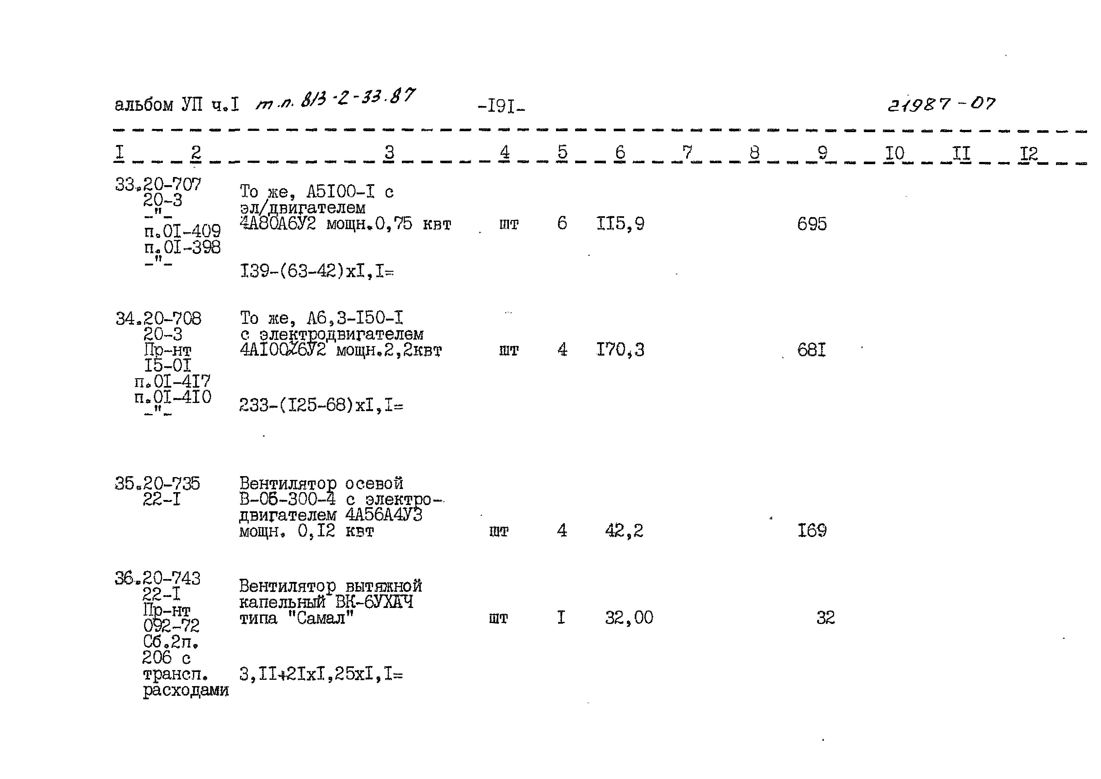 Типовой проект 813-2-33.87