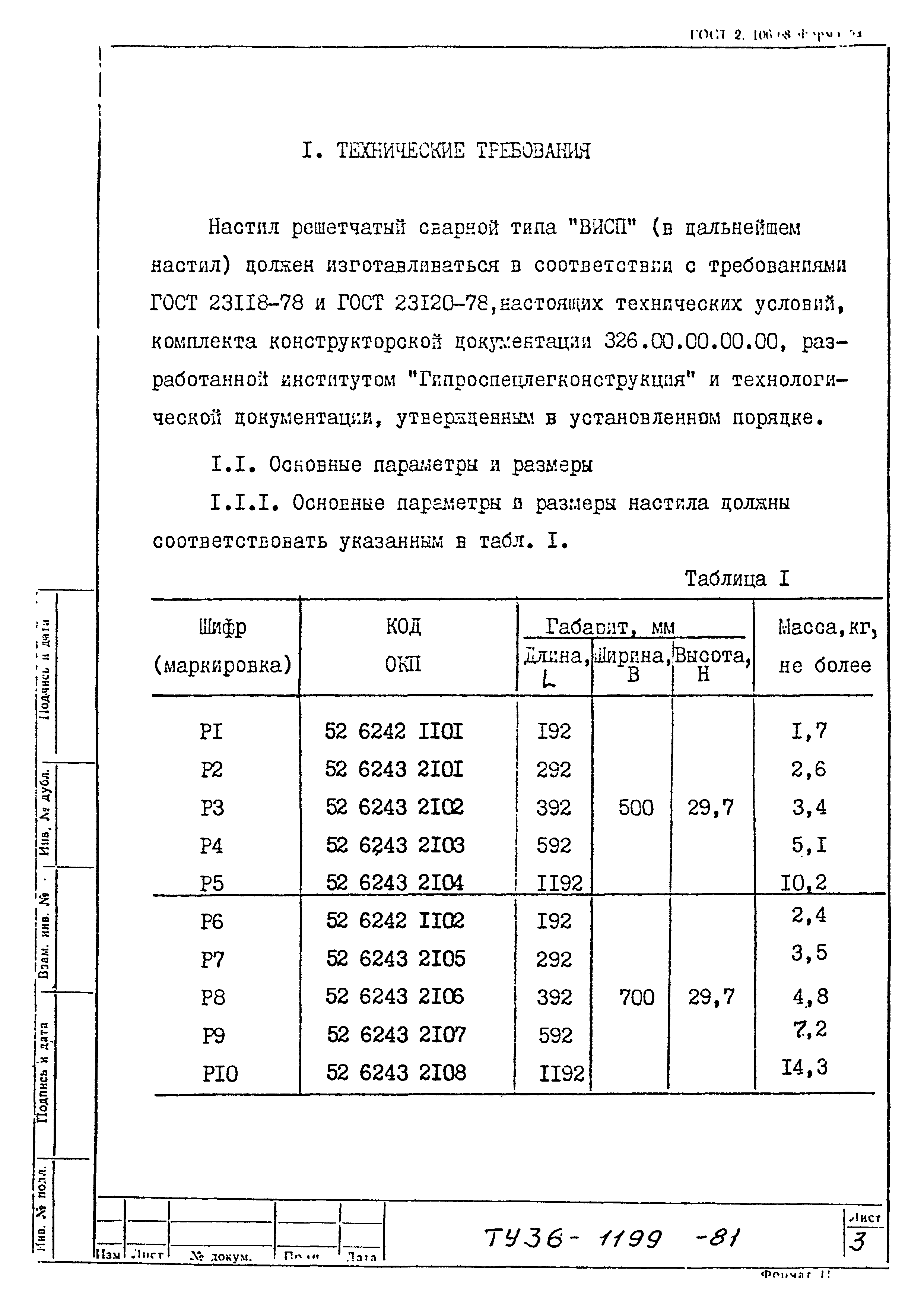 ТУ 36-1199-81