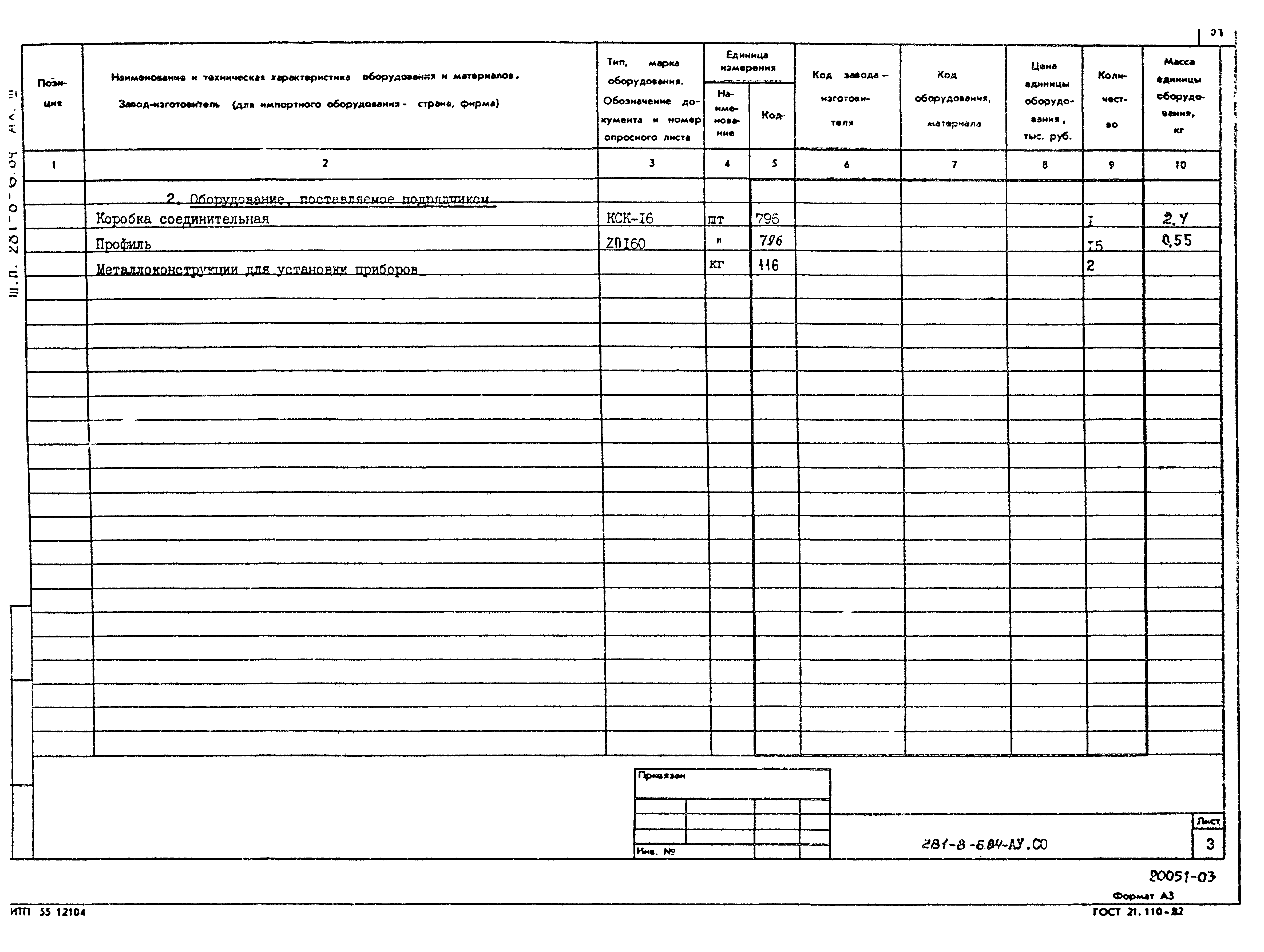 Типовой проект 281-8-6.84