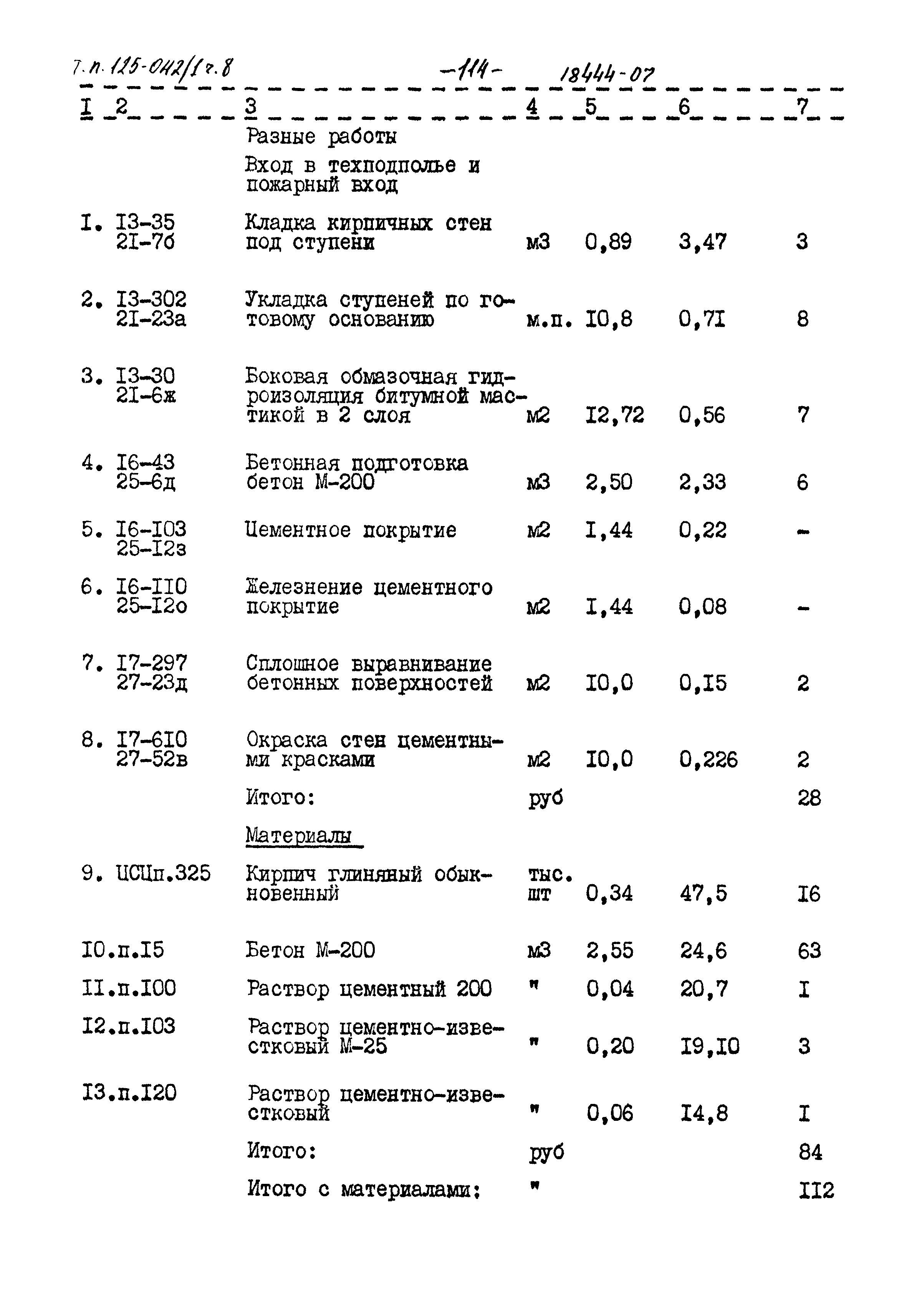 Типовой проект 125-042/1