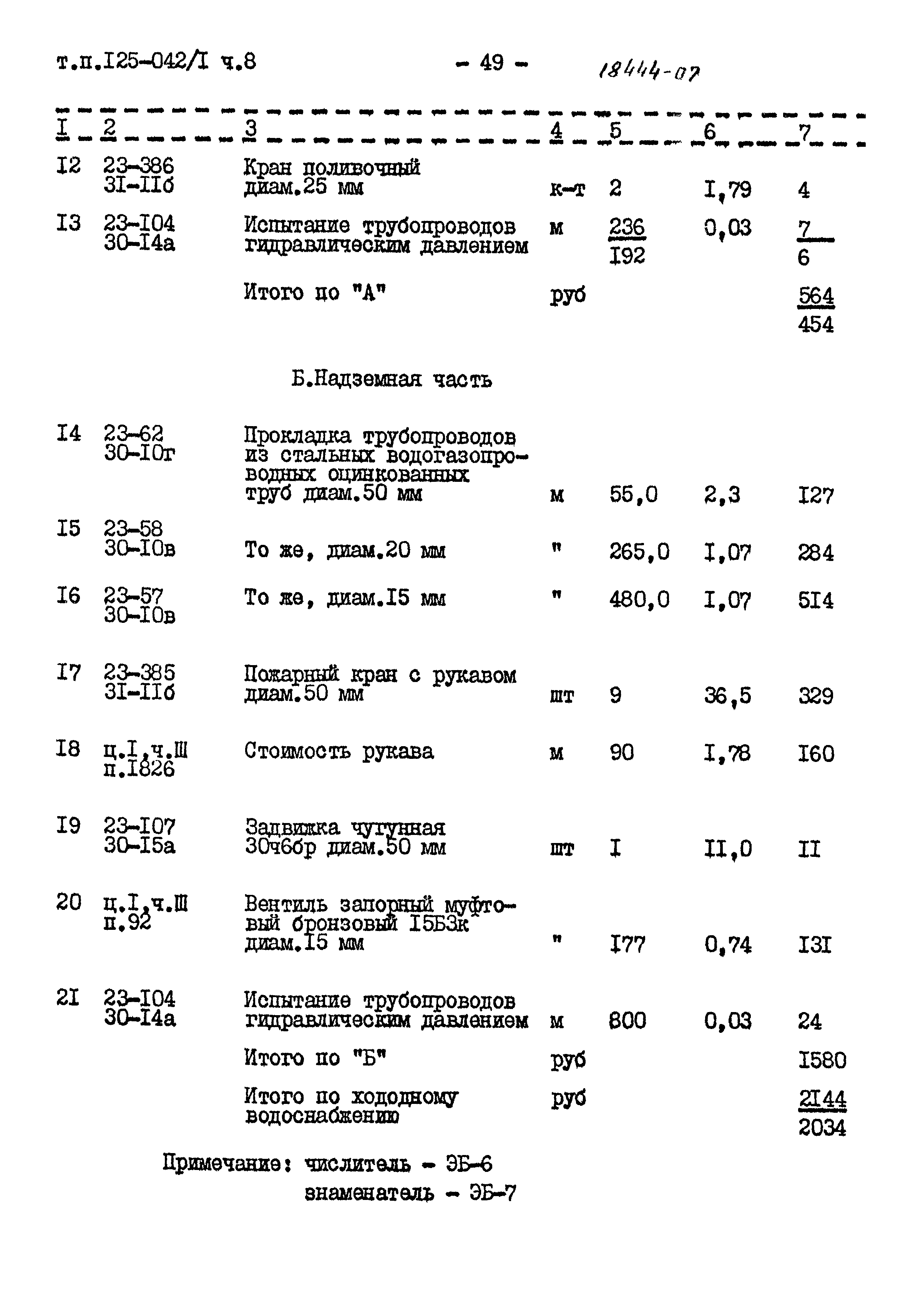 Типовой проект 125-042/1