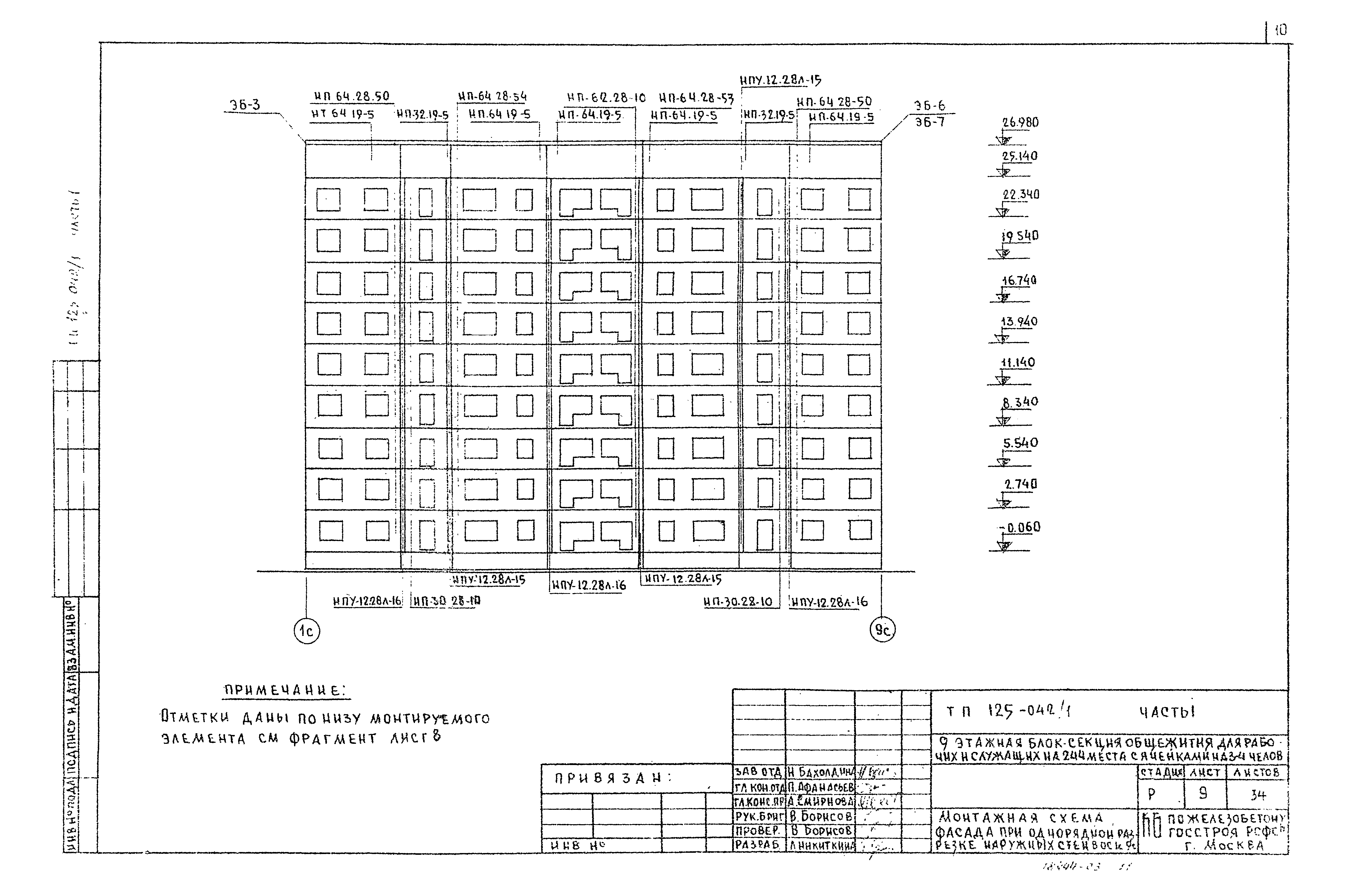 Типовой проект 125-042/1