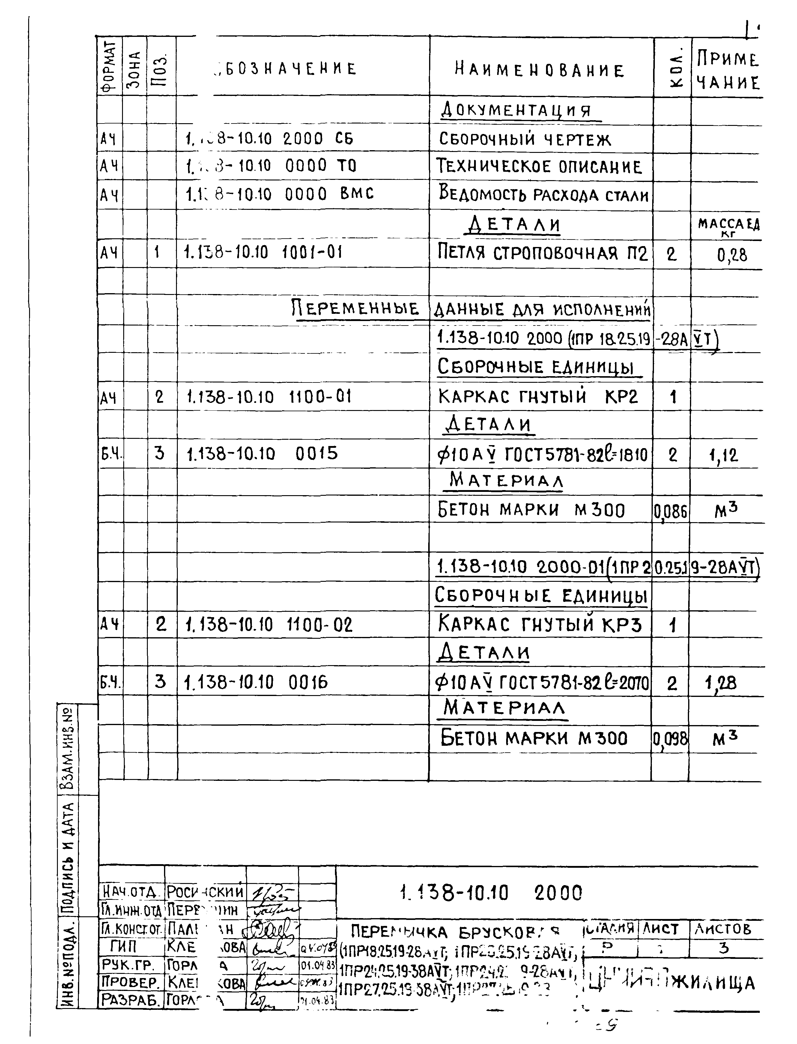 Серия 1.138-10