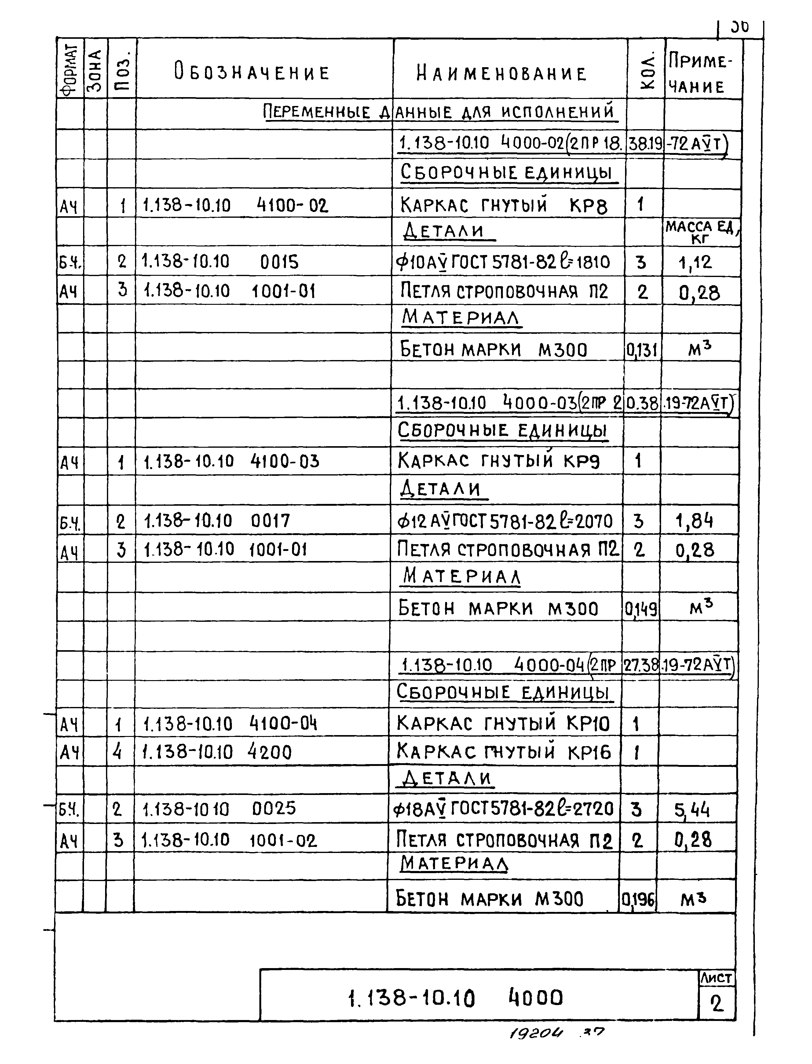 Серия 1.138-10