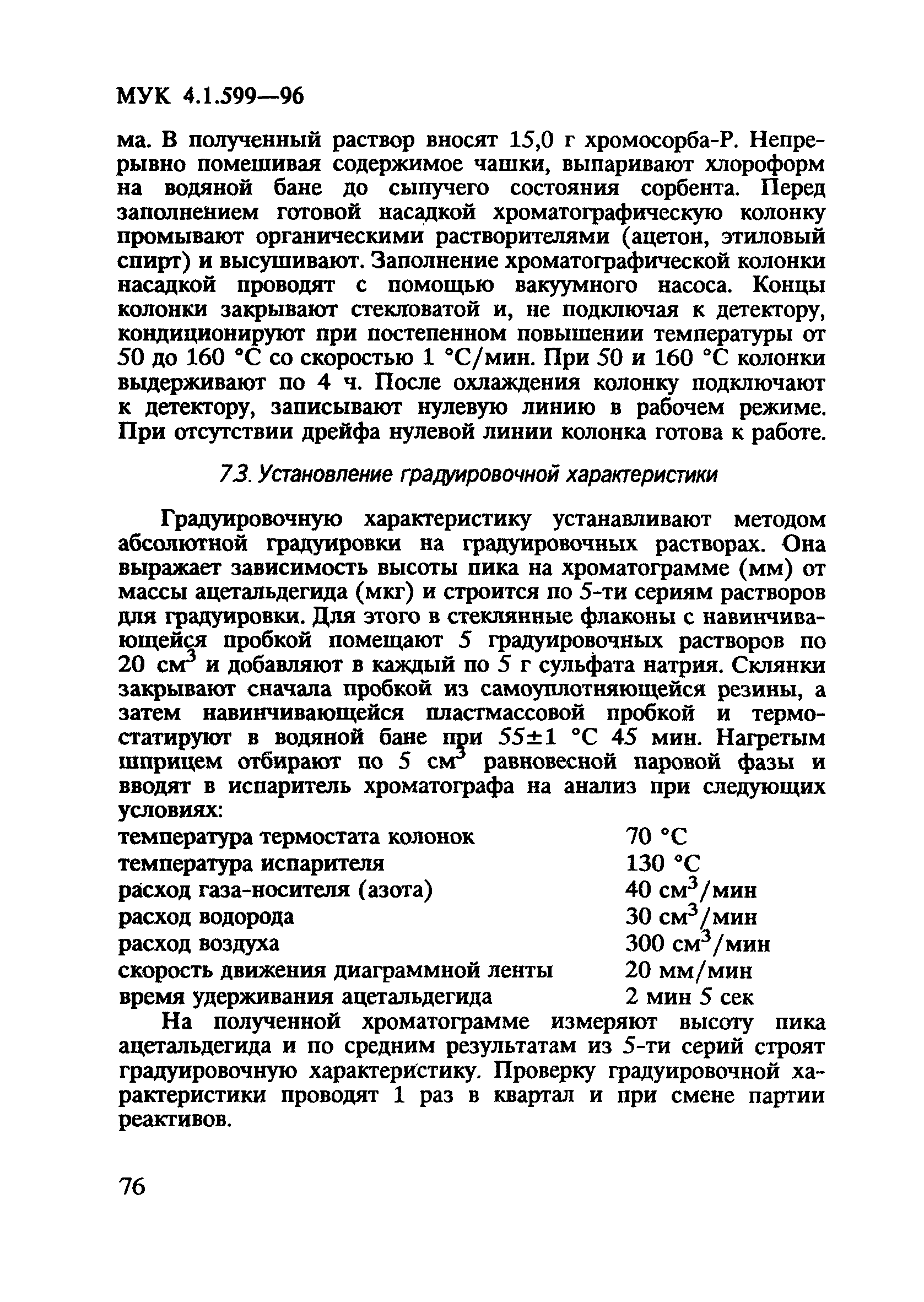 МУК 4.1.599-96