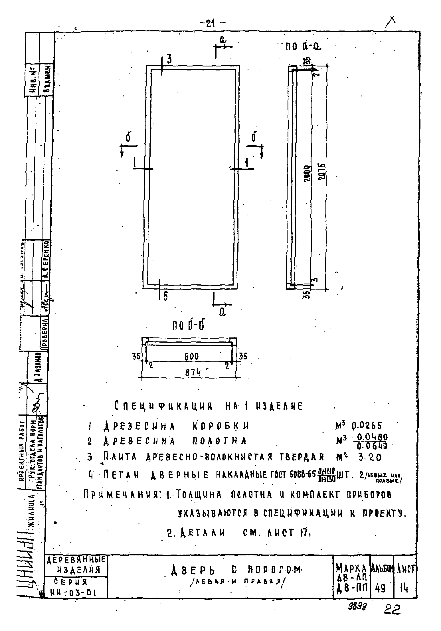 Серия ИИ-03-01