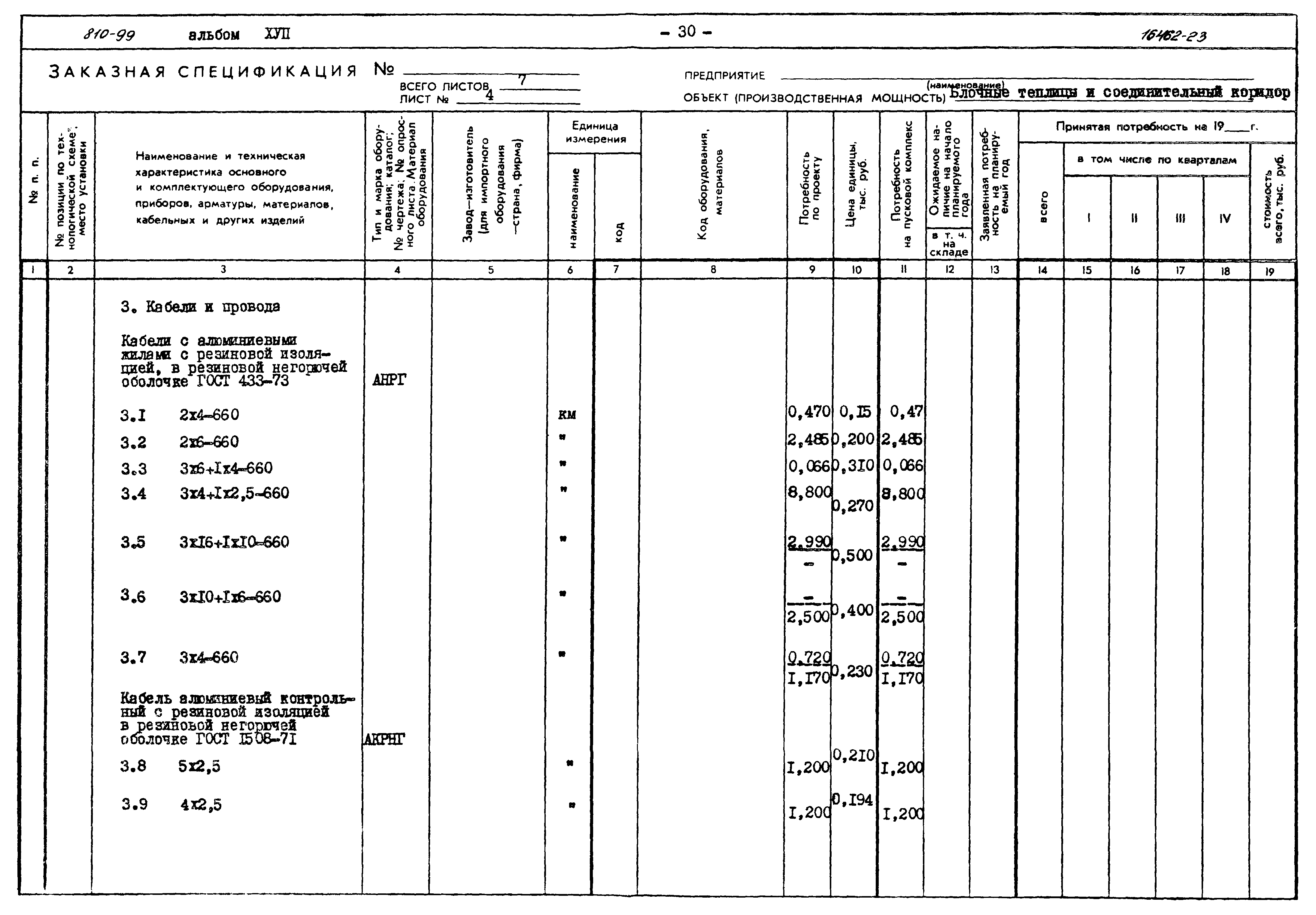 Типовой проект 810-99