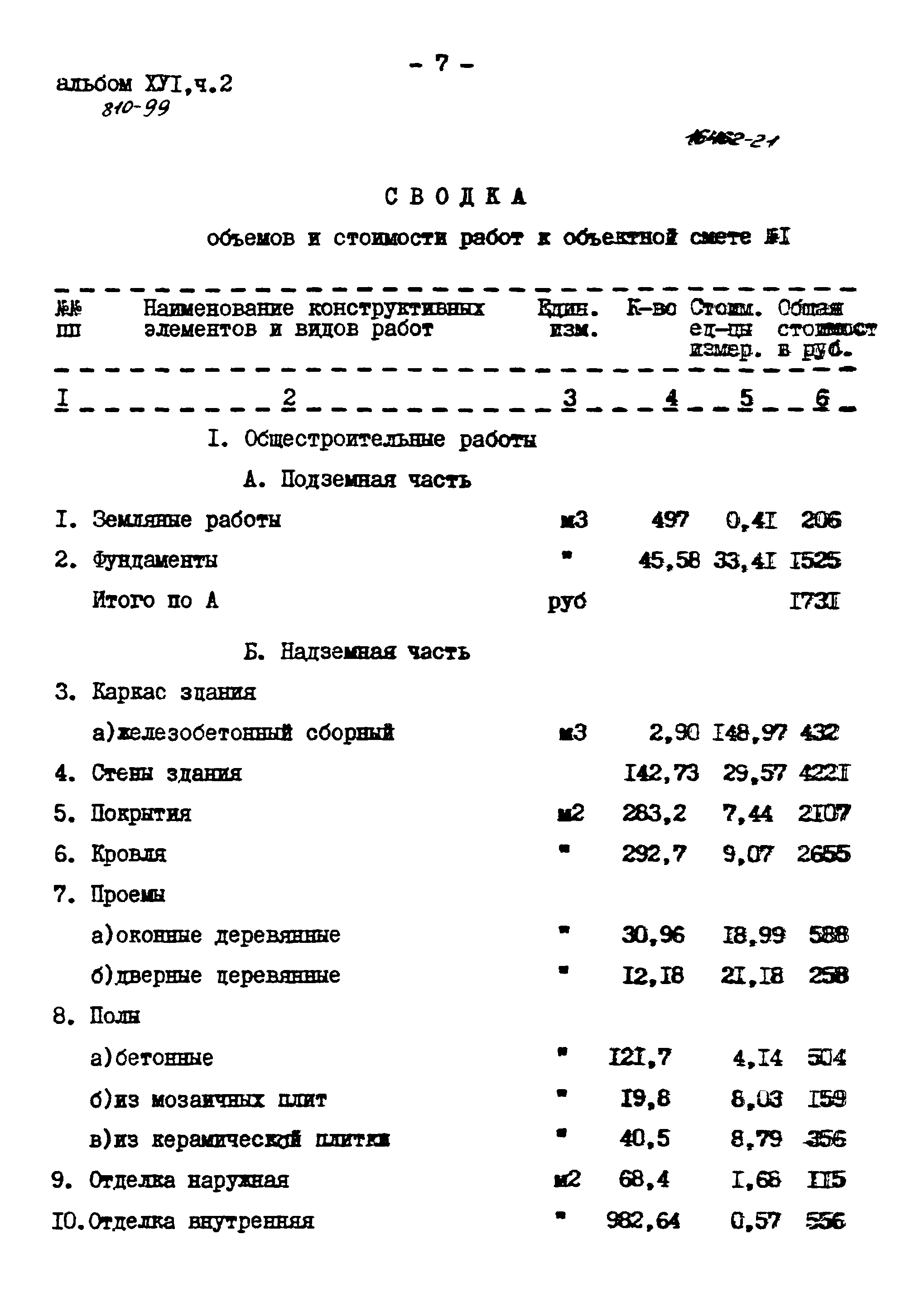 Типовой проект 810-99