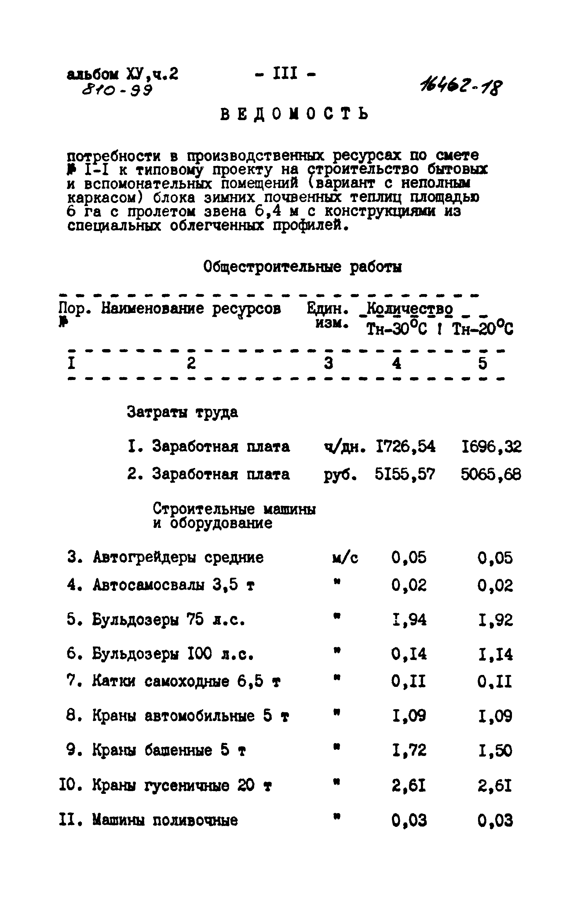 Типовой проект 810-99