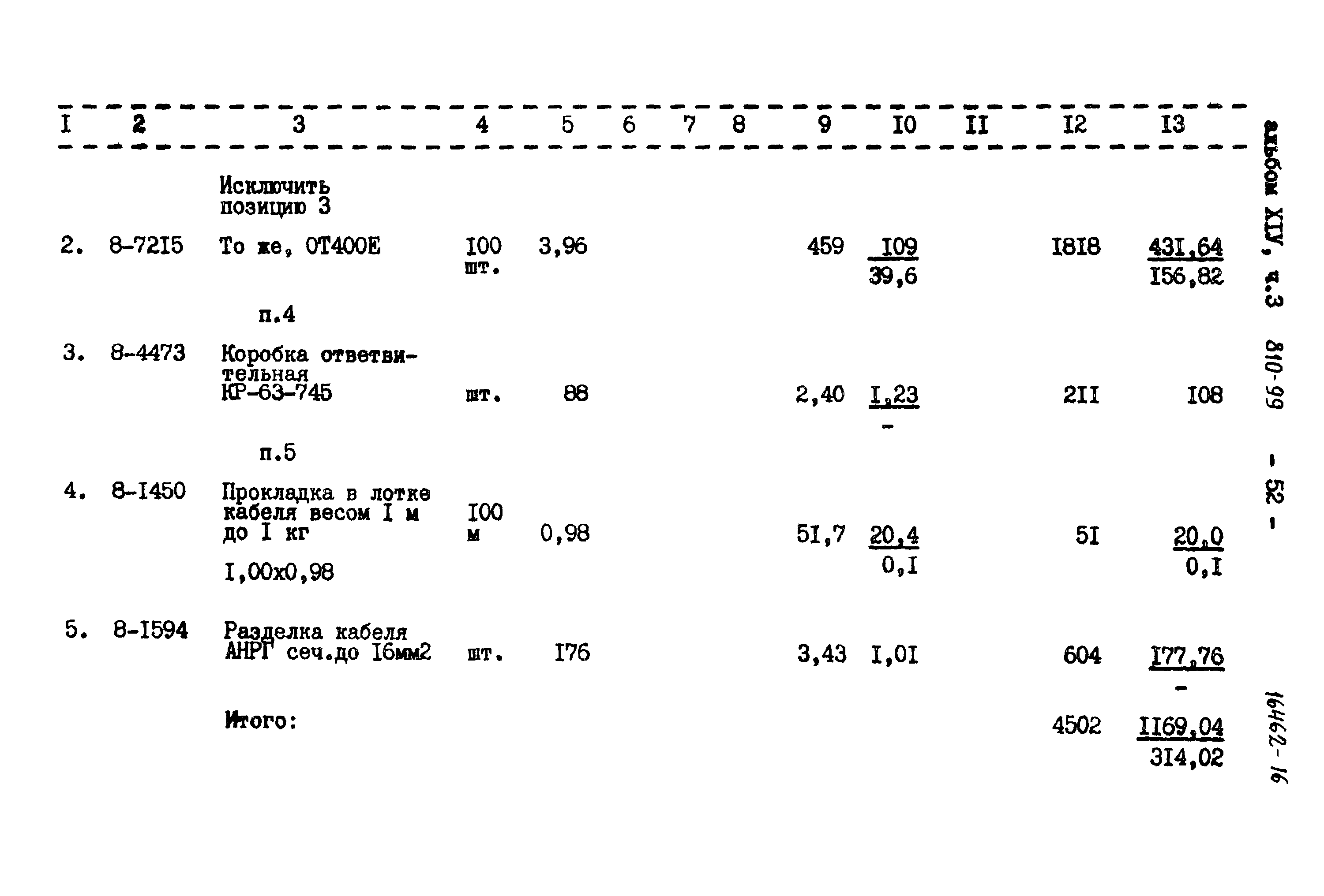 Типовой проект 810-99