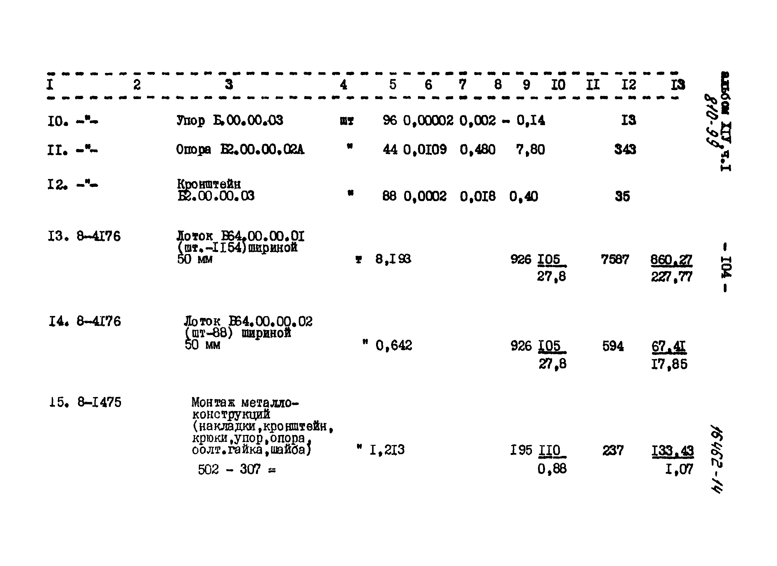 Типовой проект 810-99