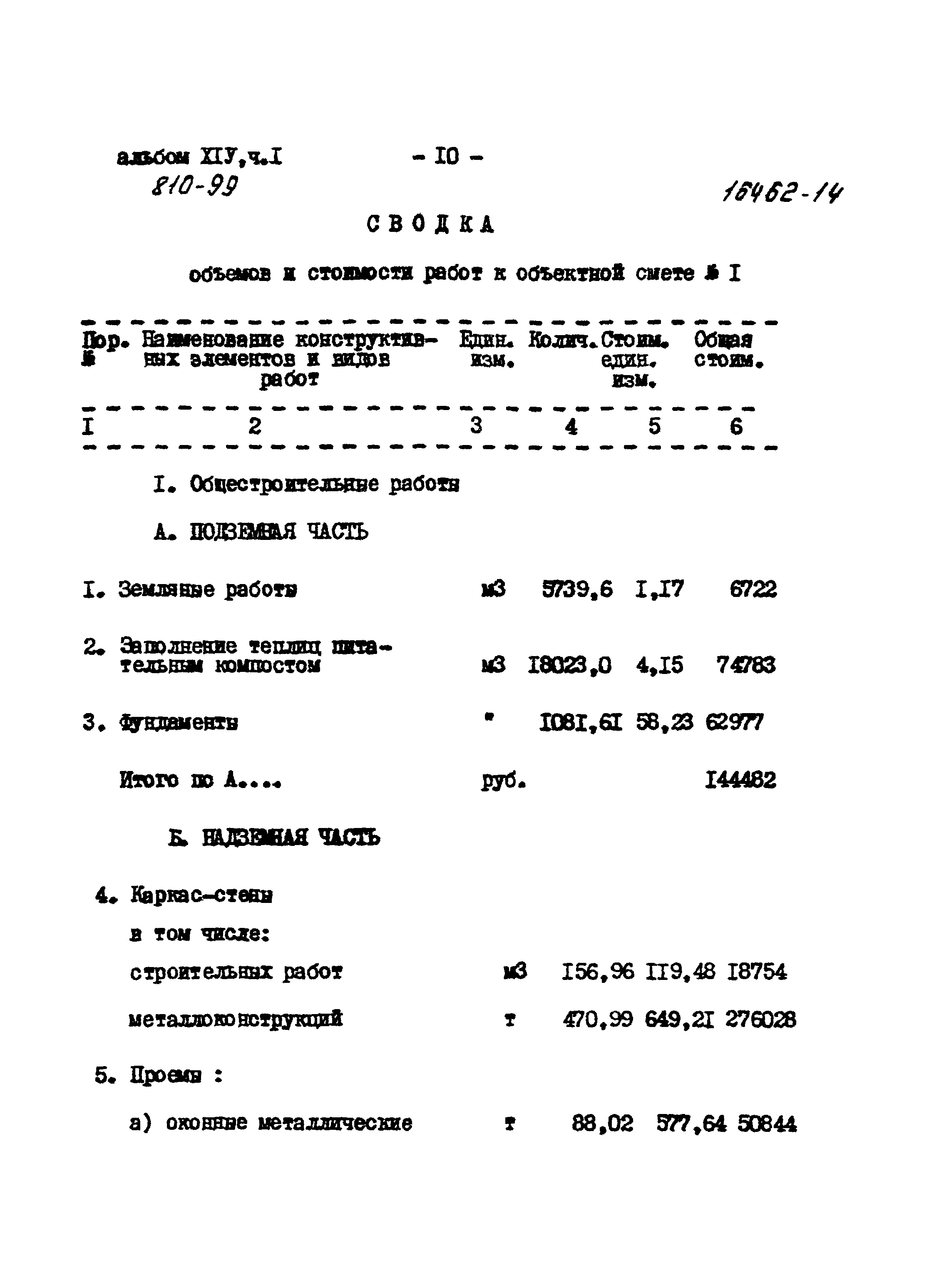 Типовой проект 810-99