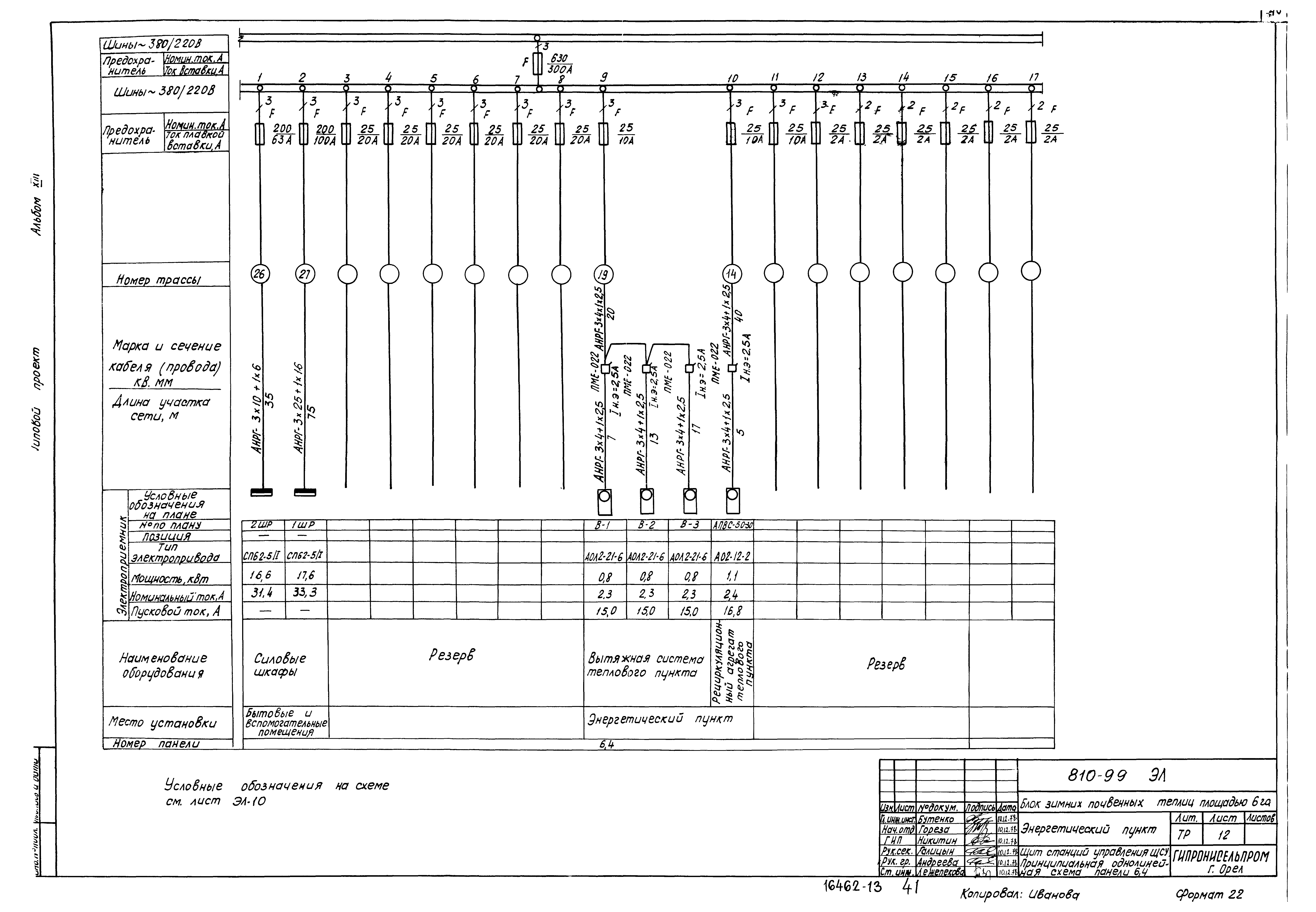 Типовой проект 810-99