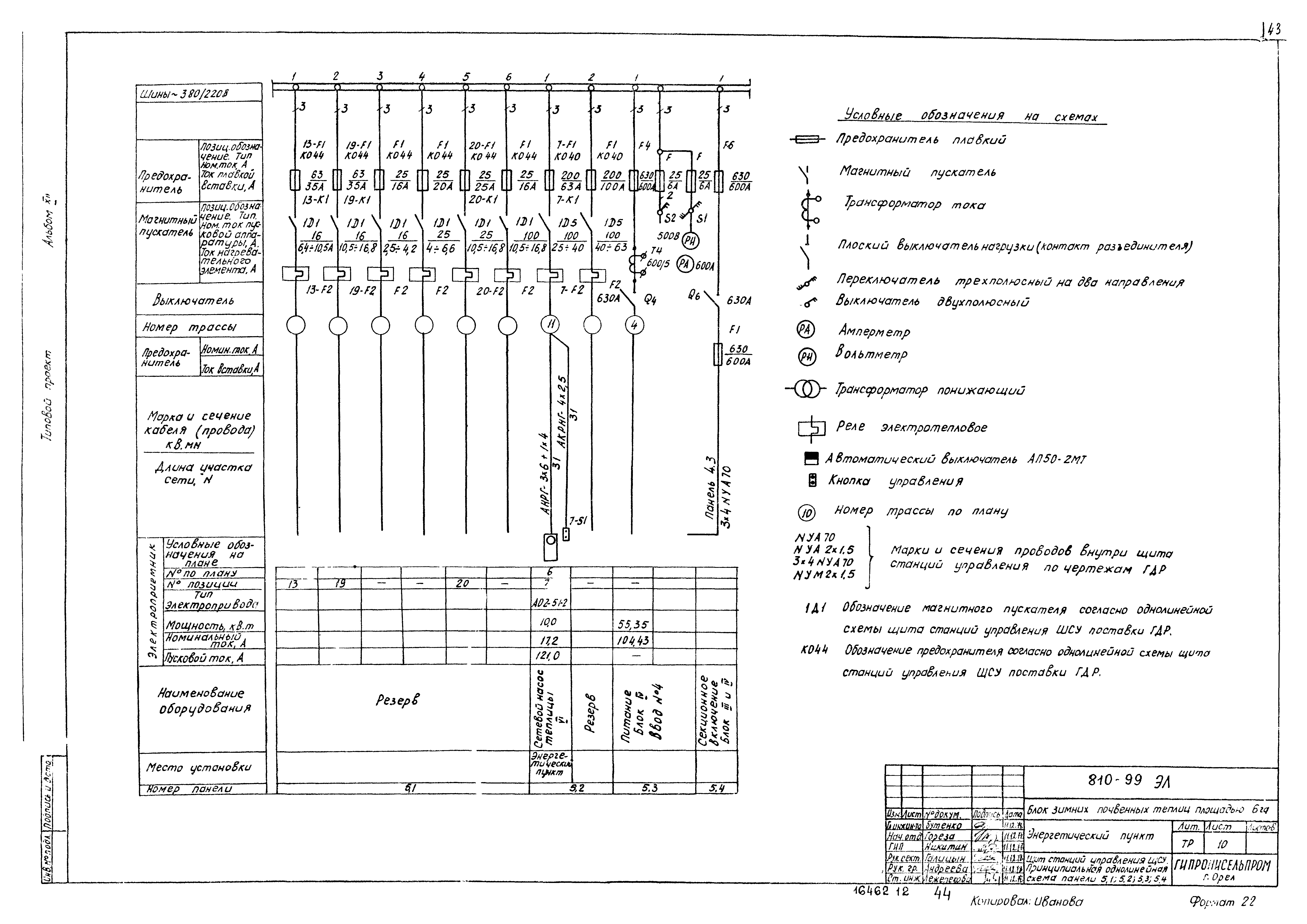 Типовой проект 810-99