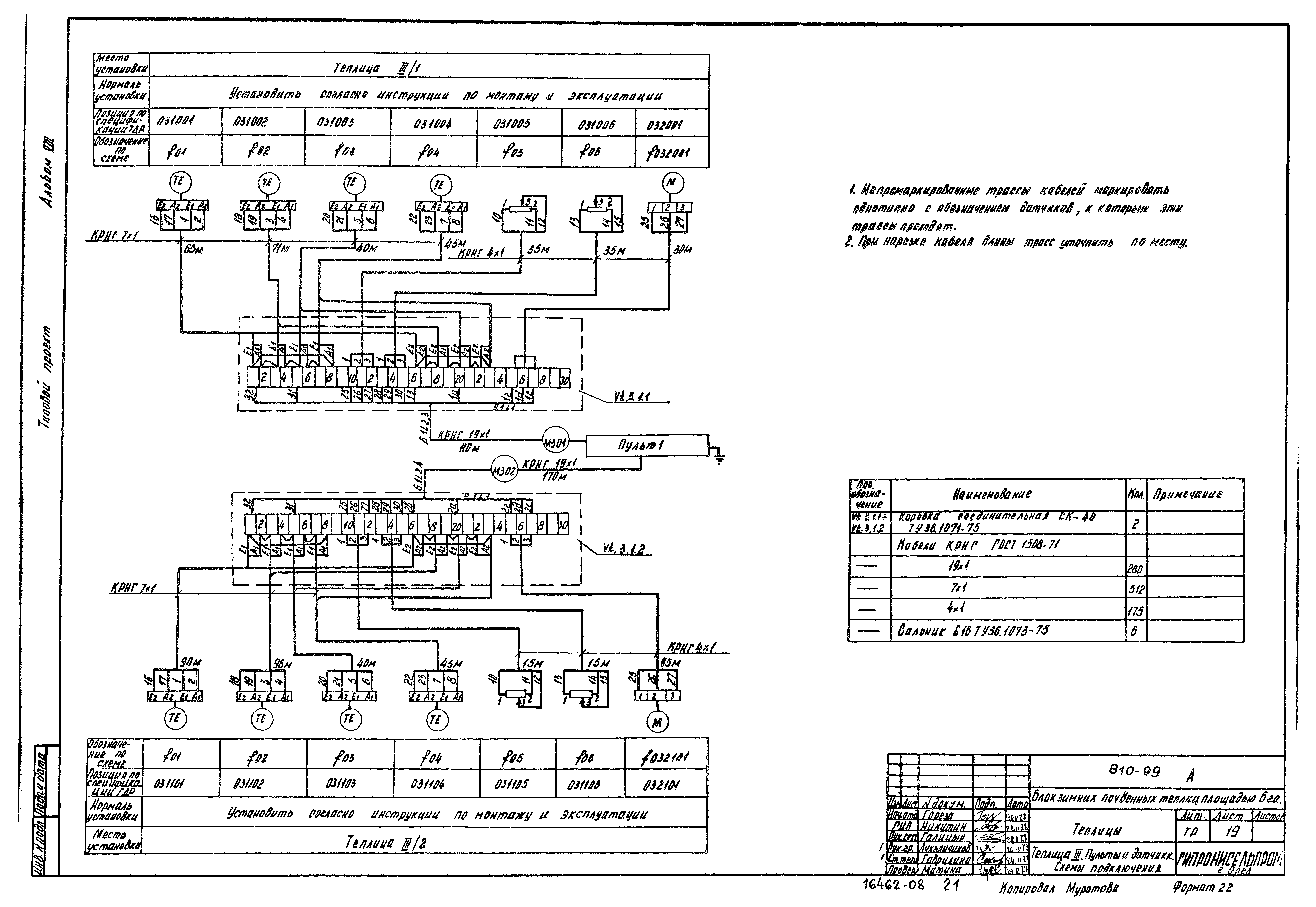 Типовой проект 810-99