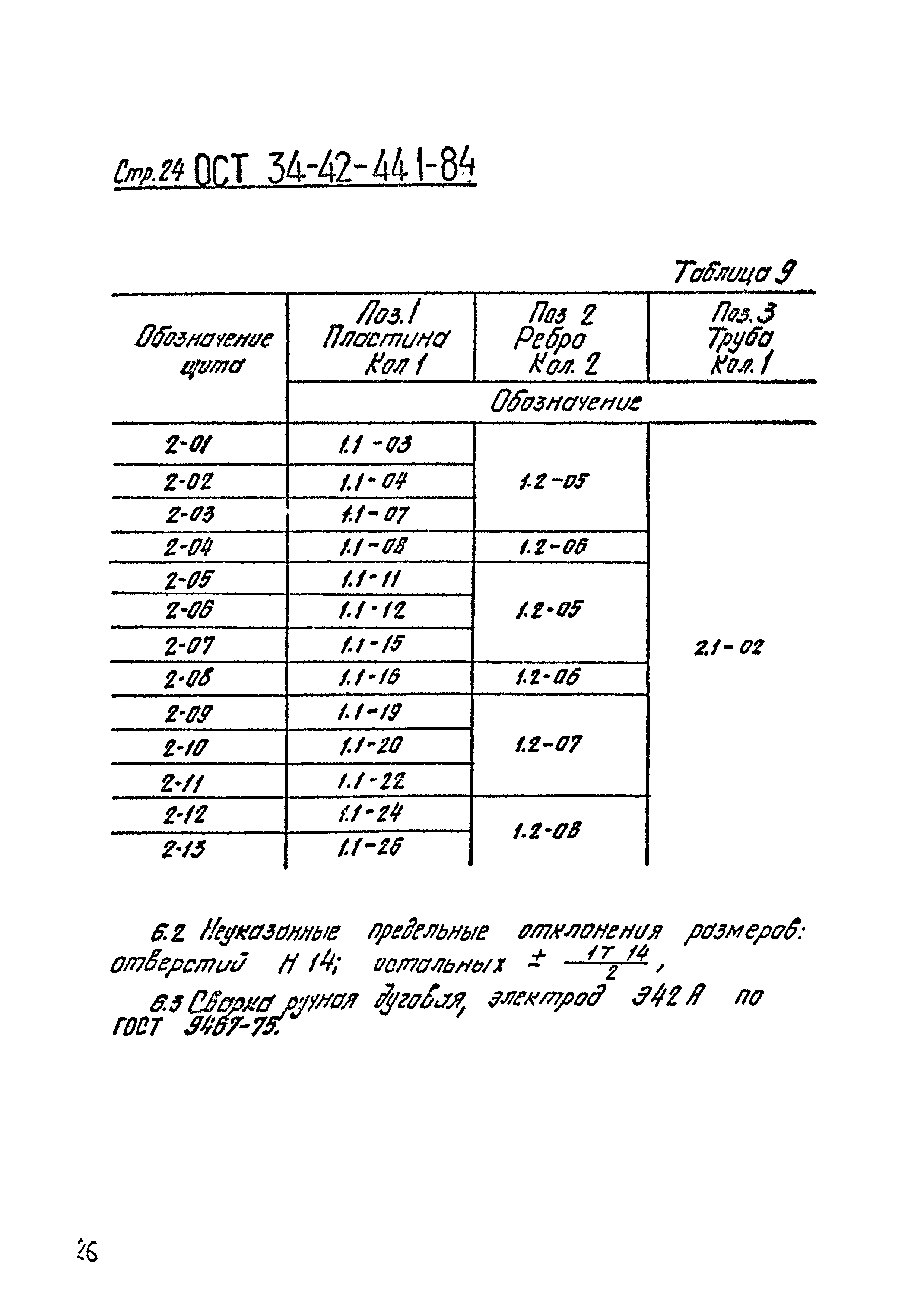 ОСТ 34-42-441-84