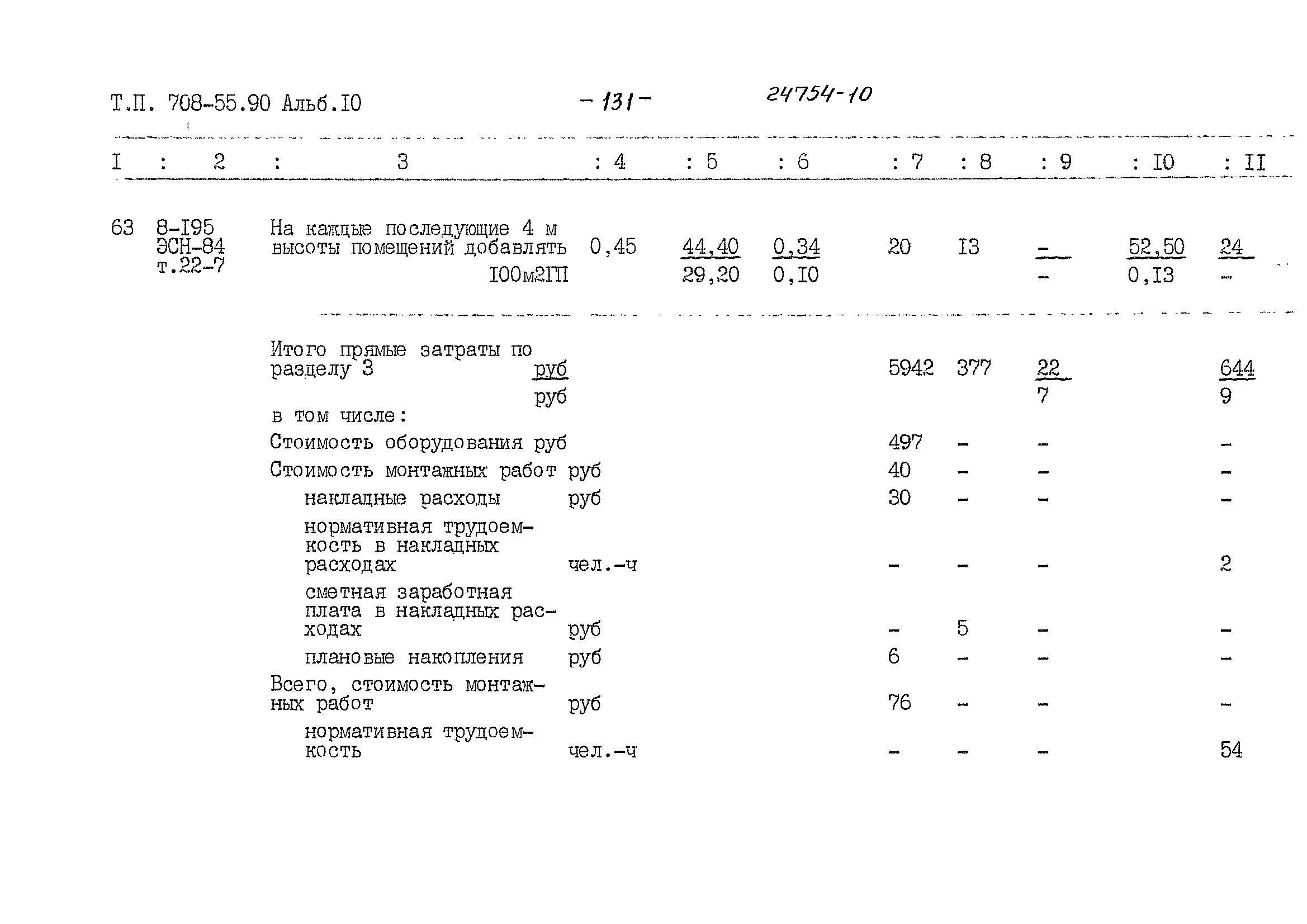 Типовой проект 708-55.90