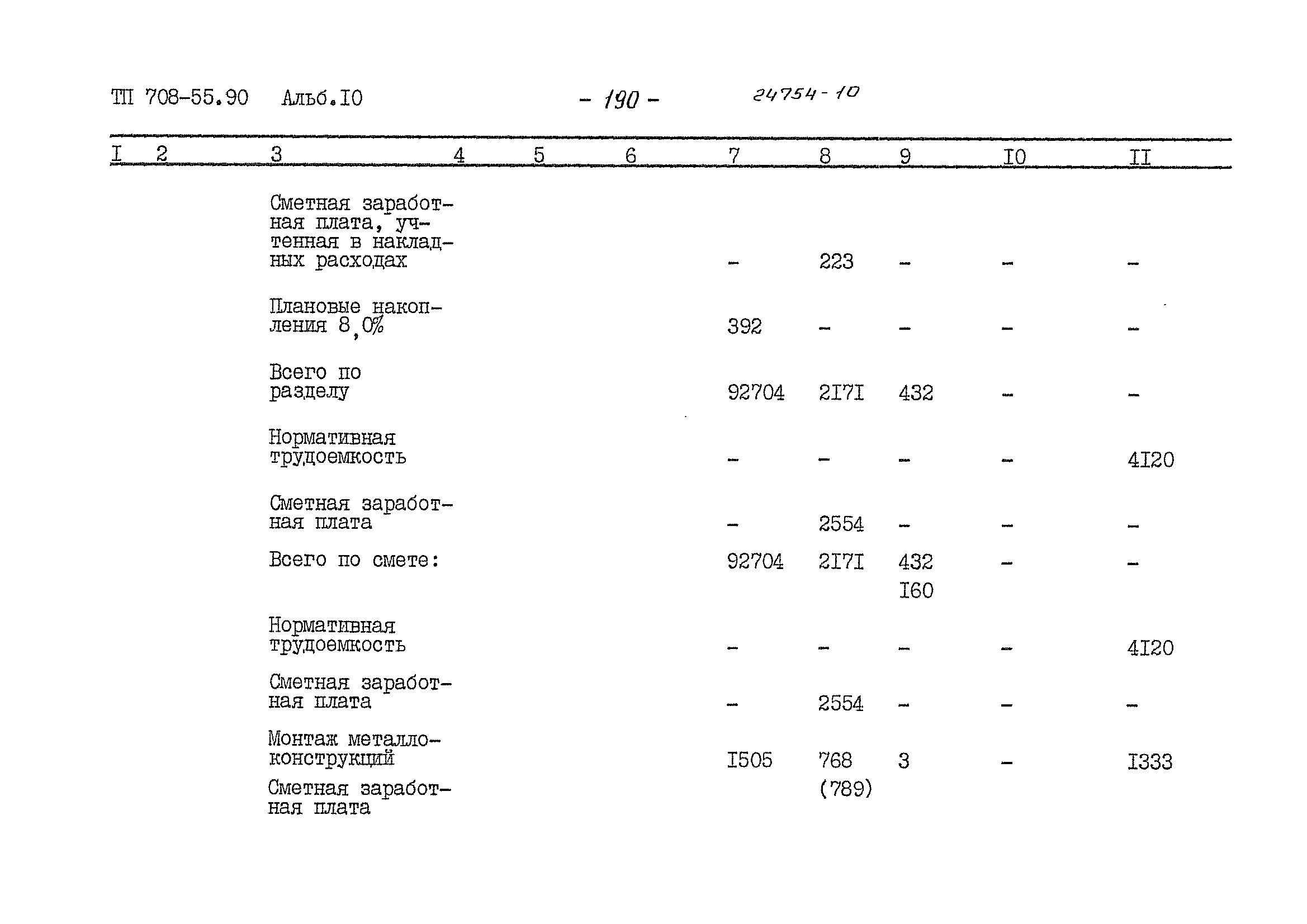 Типовой проект 708-55.90