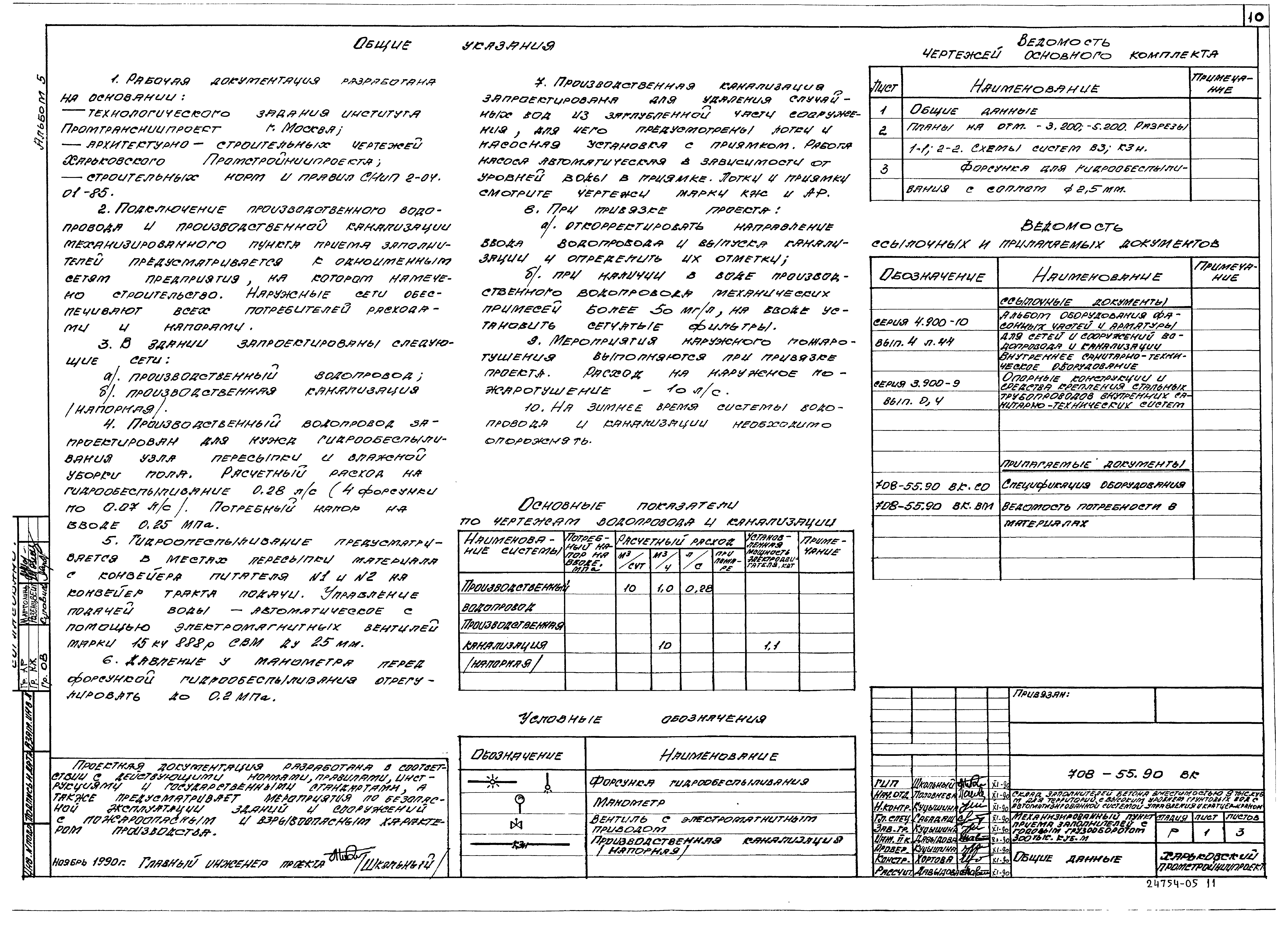 Типовой проект 708-55.90