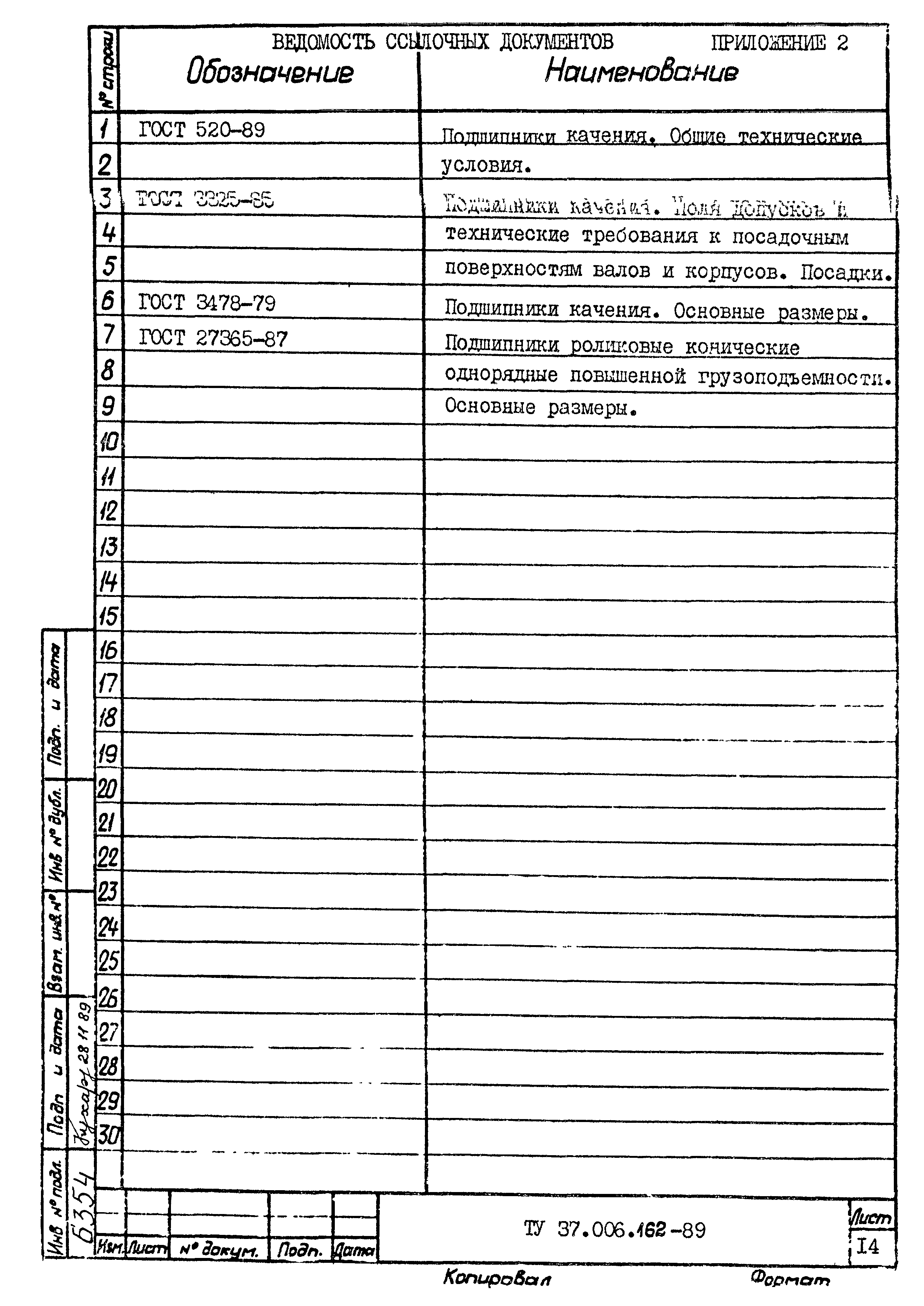 ТУ 37.006.162-89