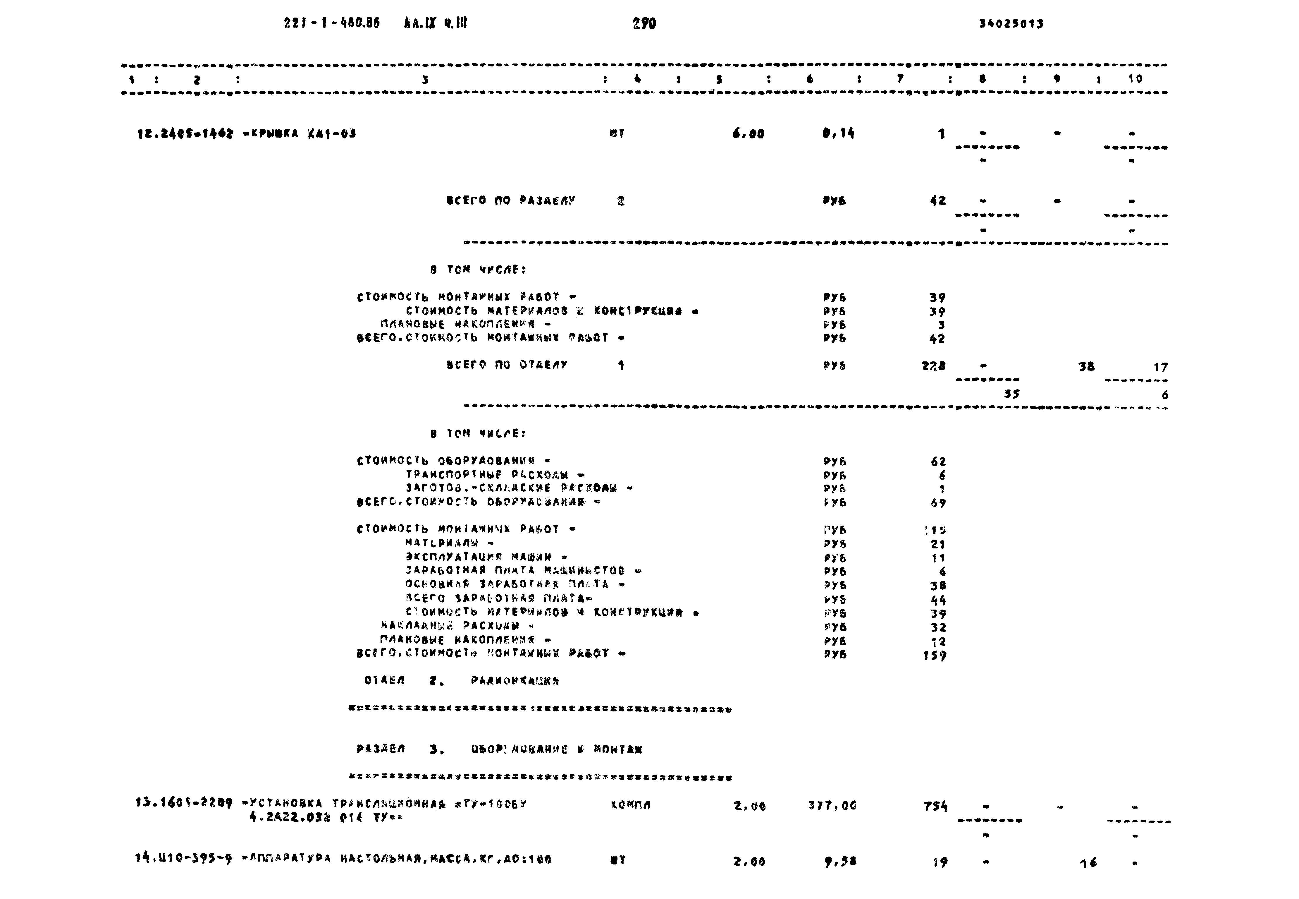 Типовой проект 221-1-480.86