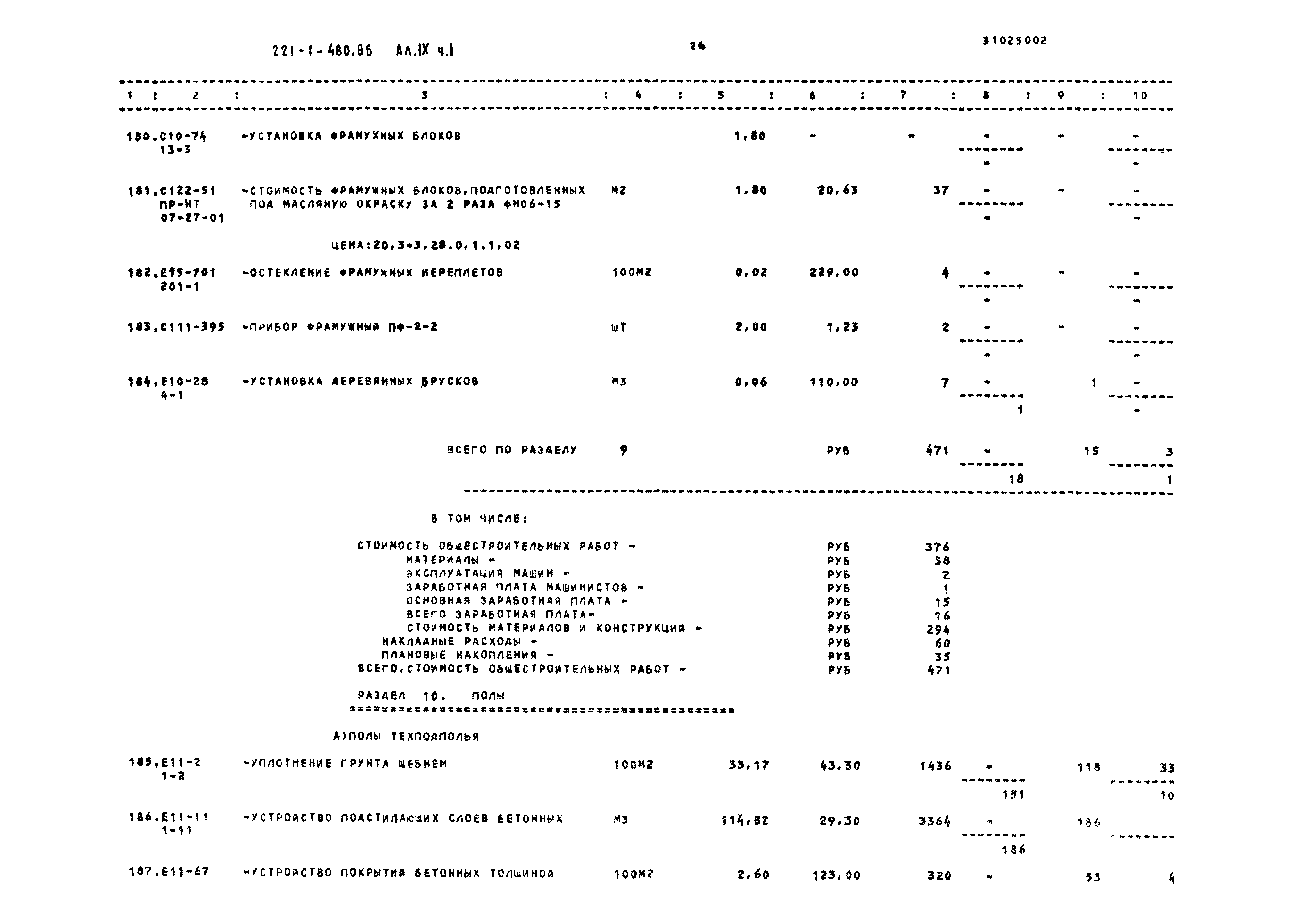 Типовой проект 221-1-480.86