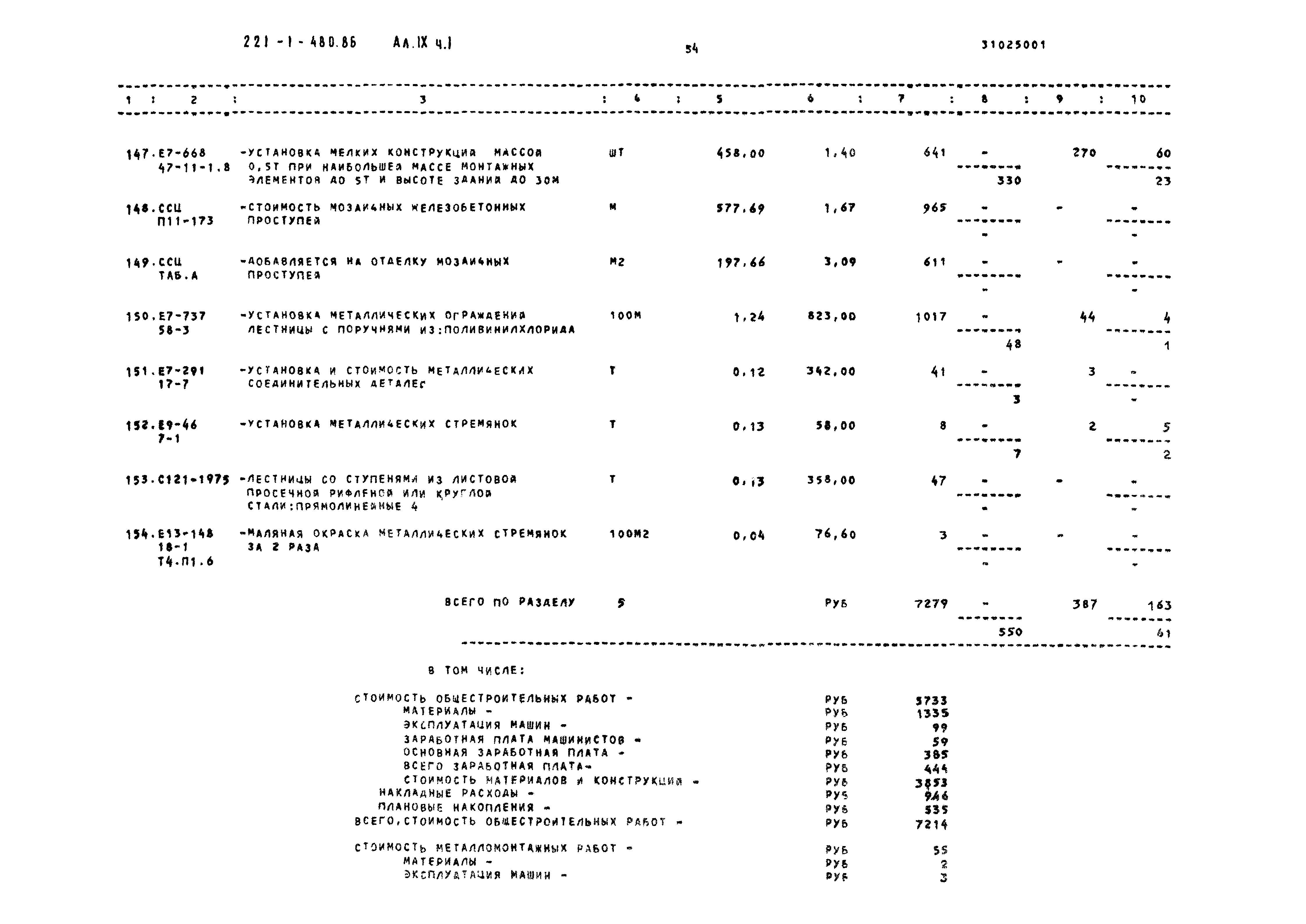 Типовой проект 221-1-480.86