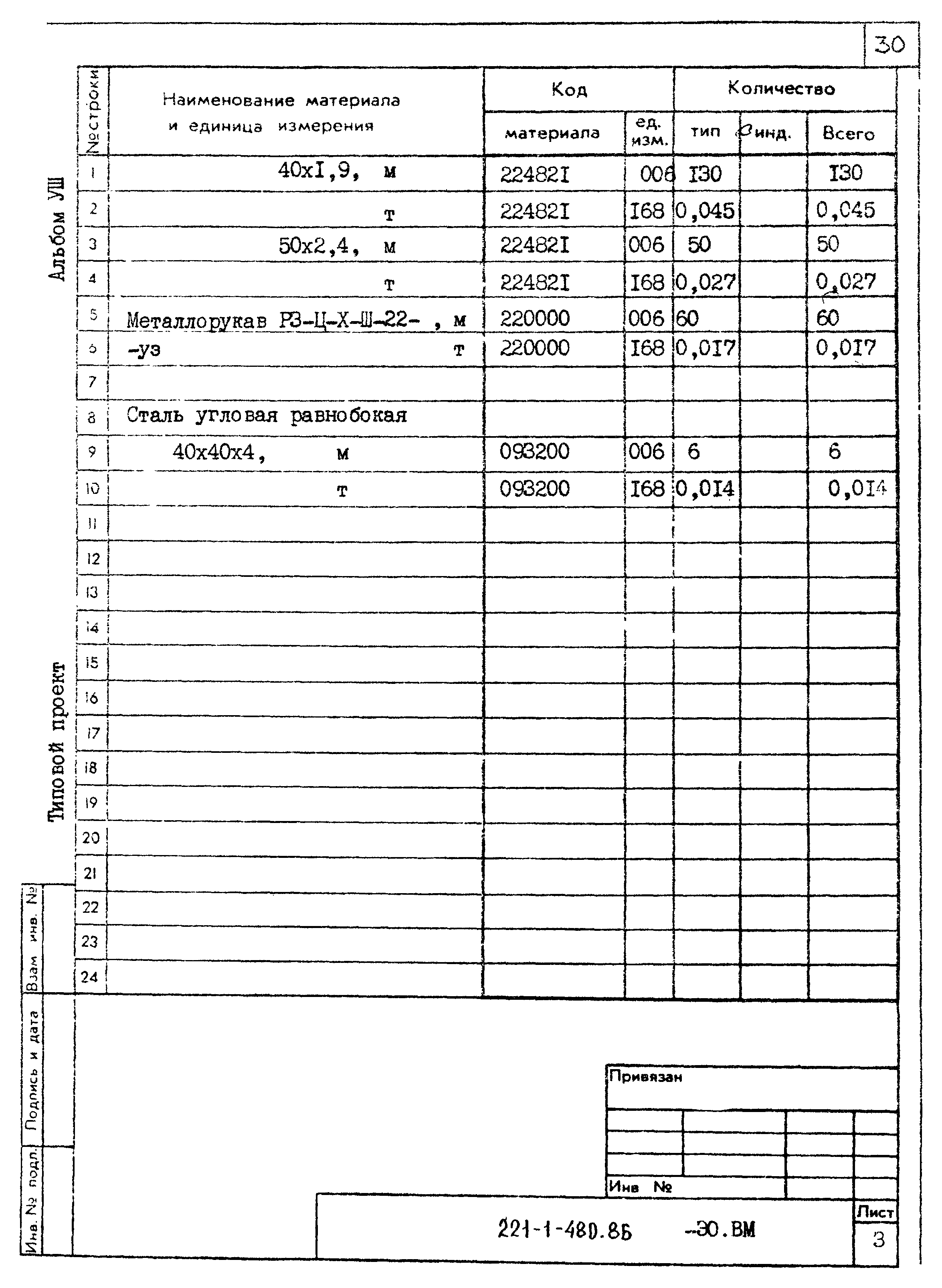 Типовой проект 221-1-480.86