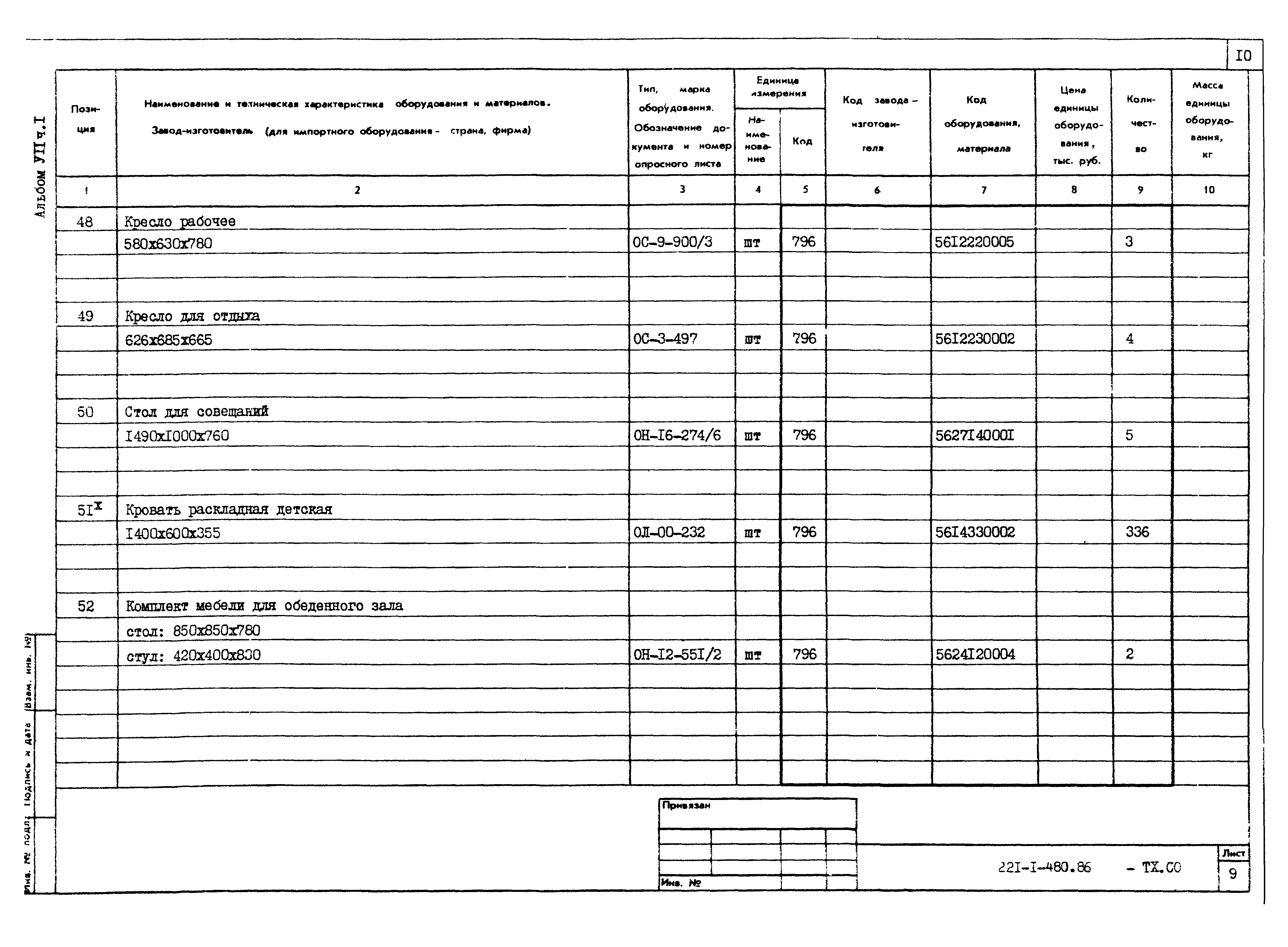 Типовой проект 221-1-480.86