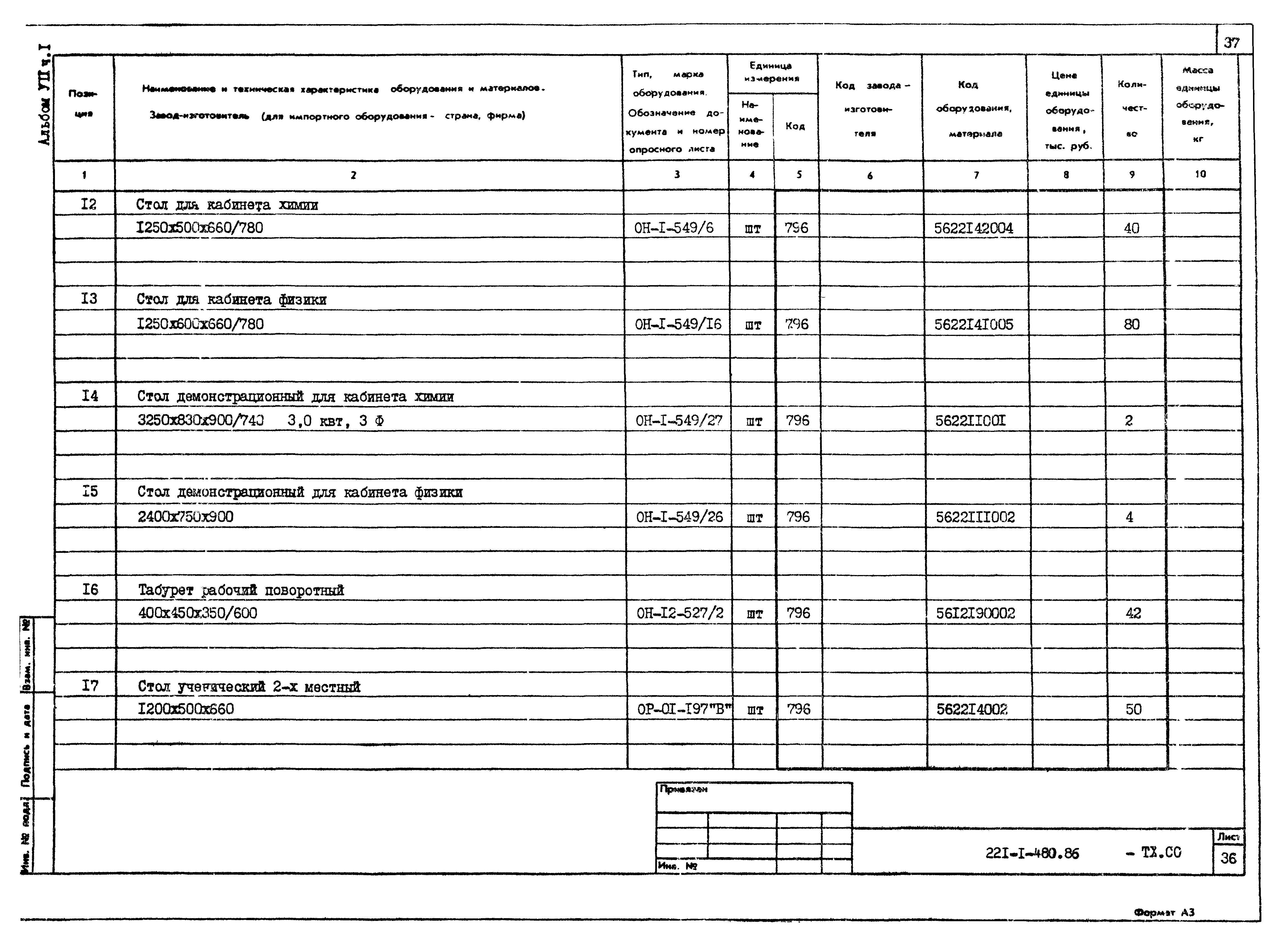 Типовой проект 221-1-480.86