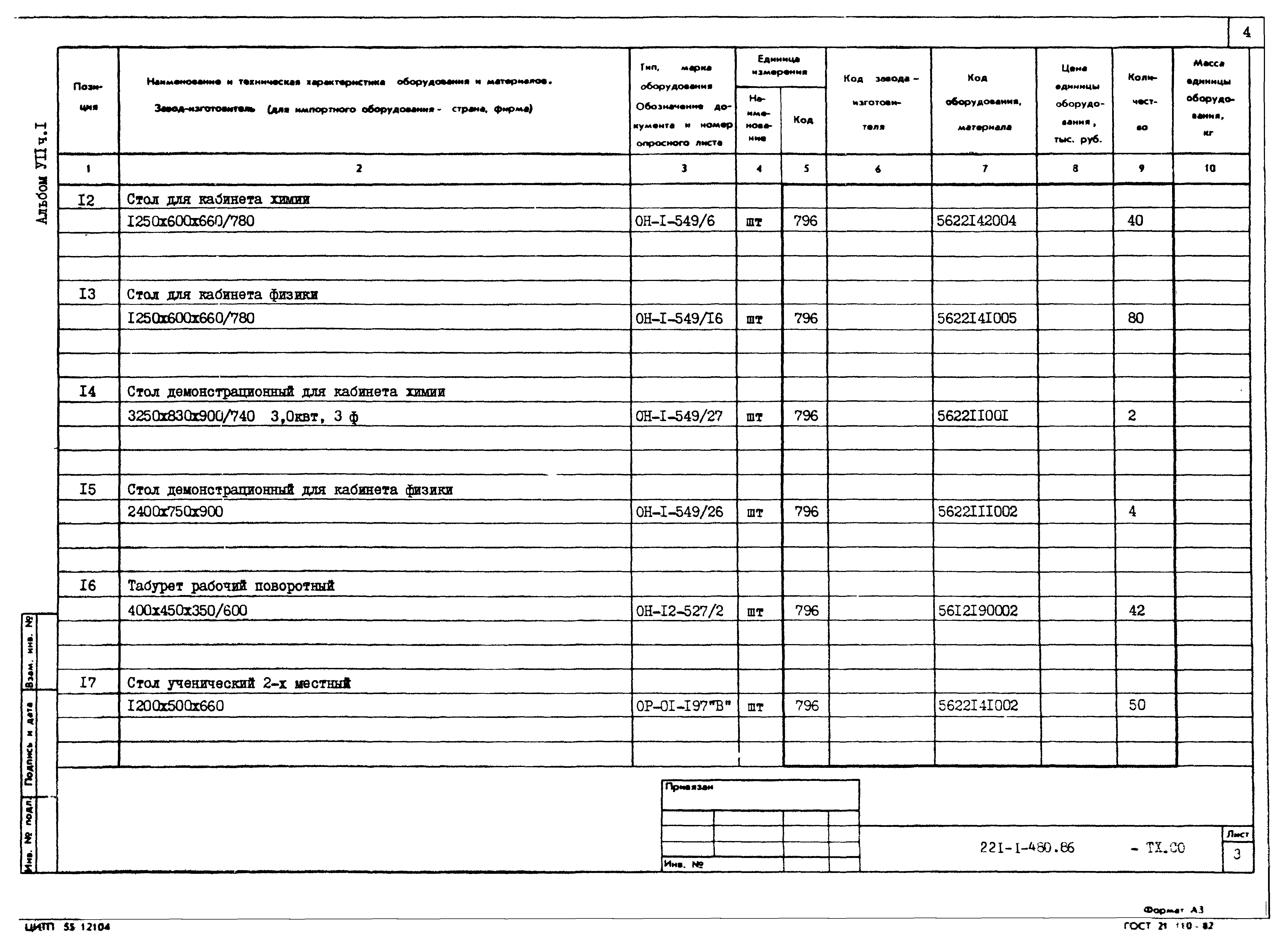 Типовой проект 221-1-480.86