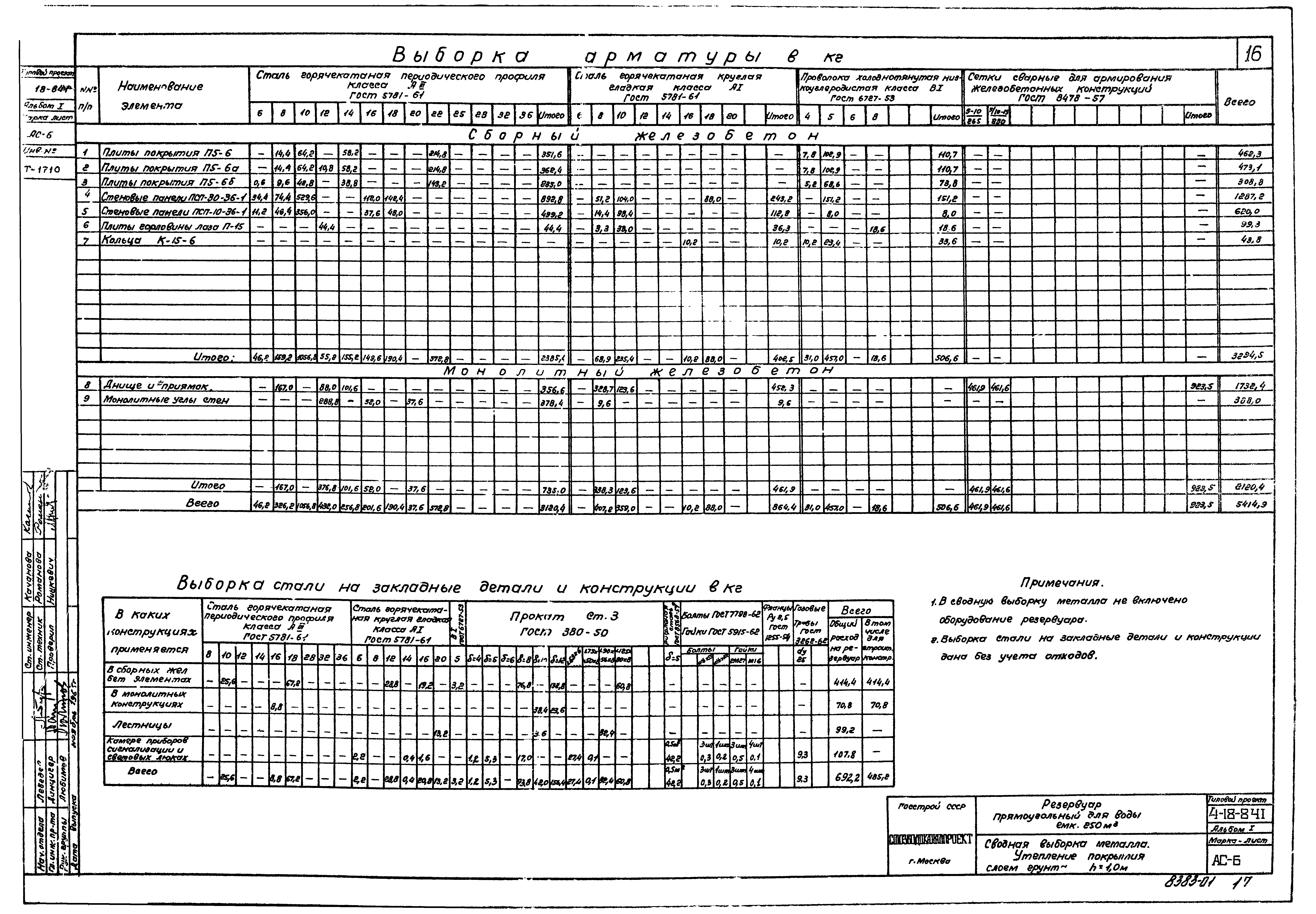 Типовой проект 4-18-841