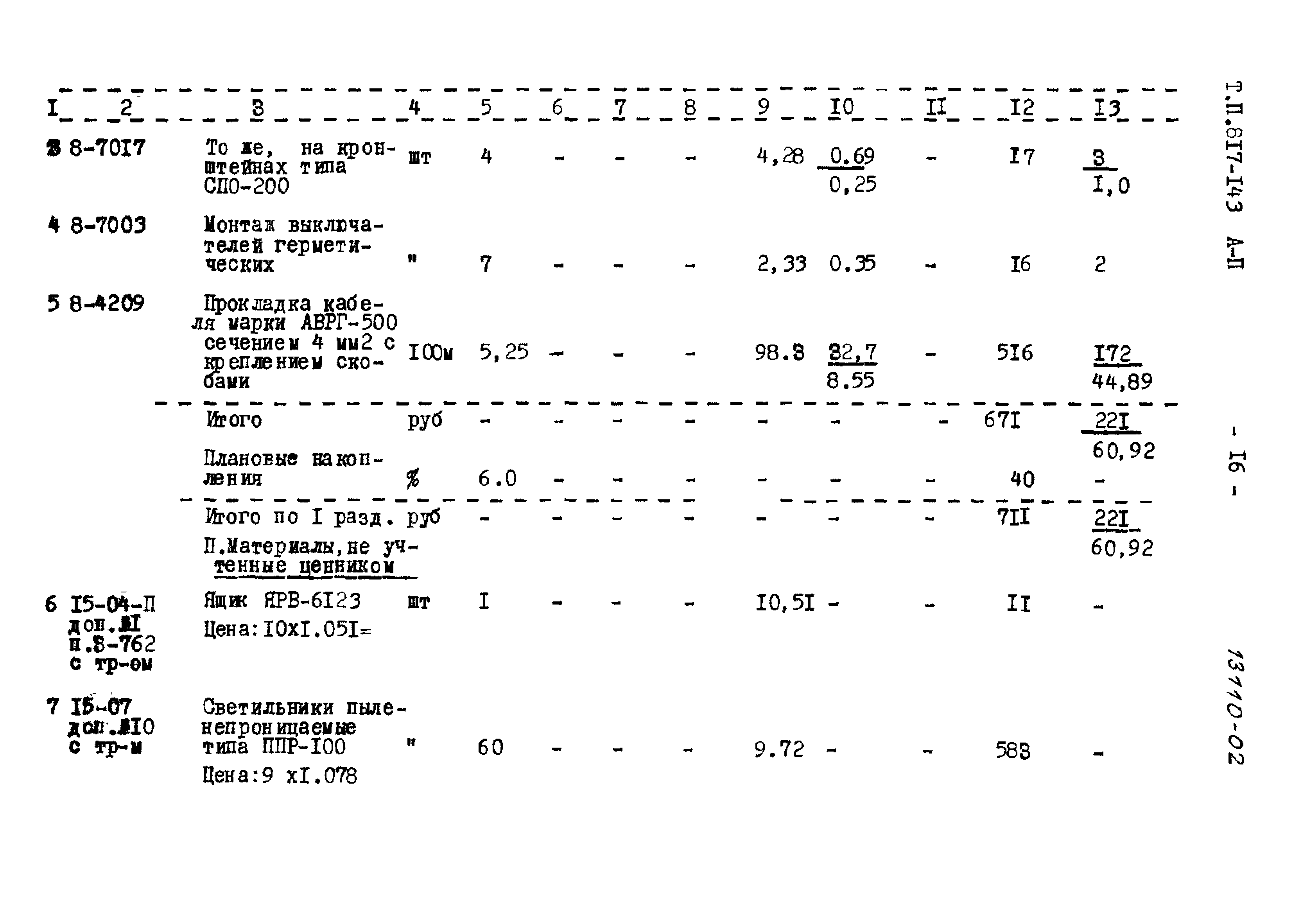 Типовой проект 817-143