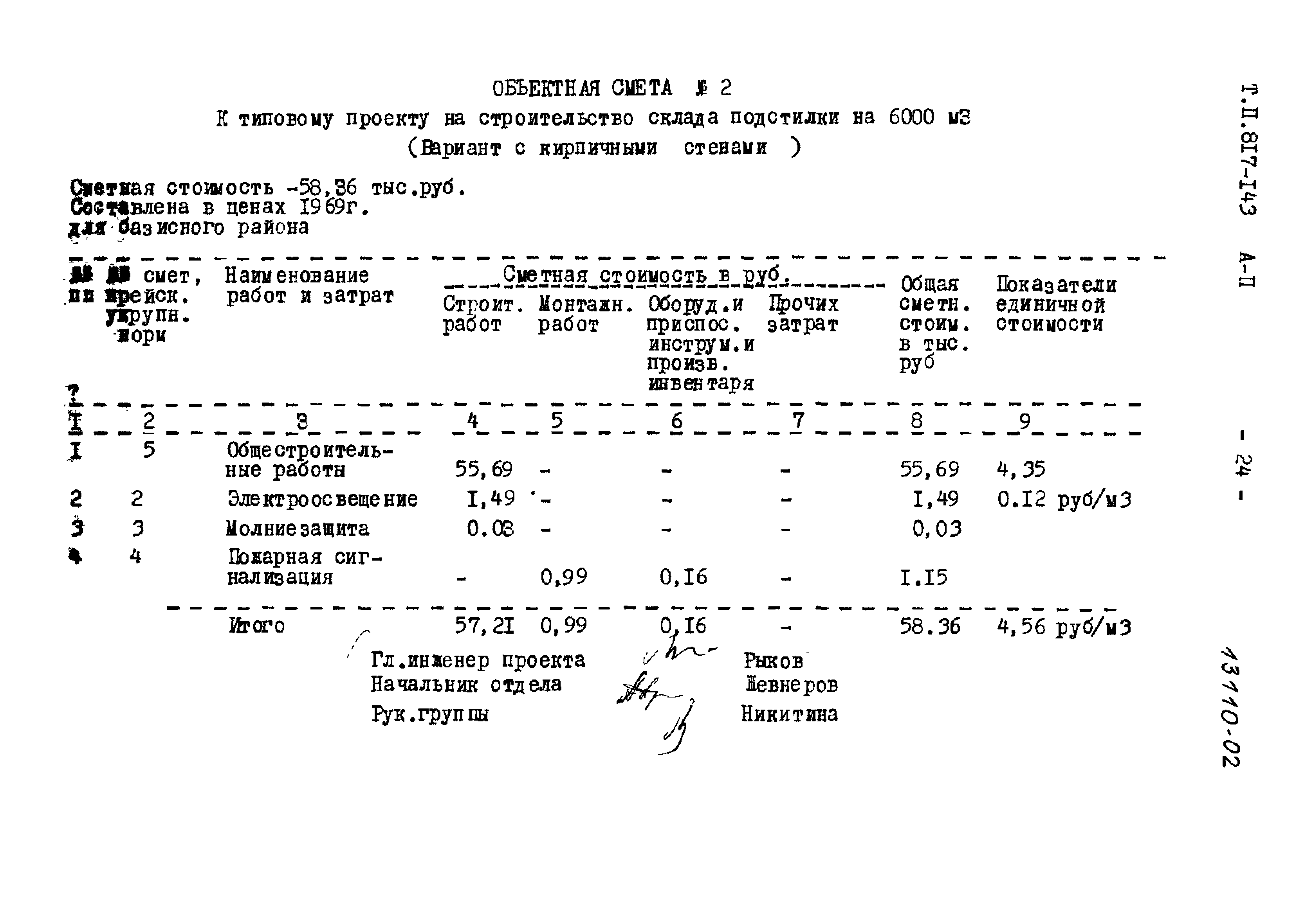 Типовой проект 817-143