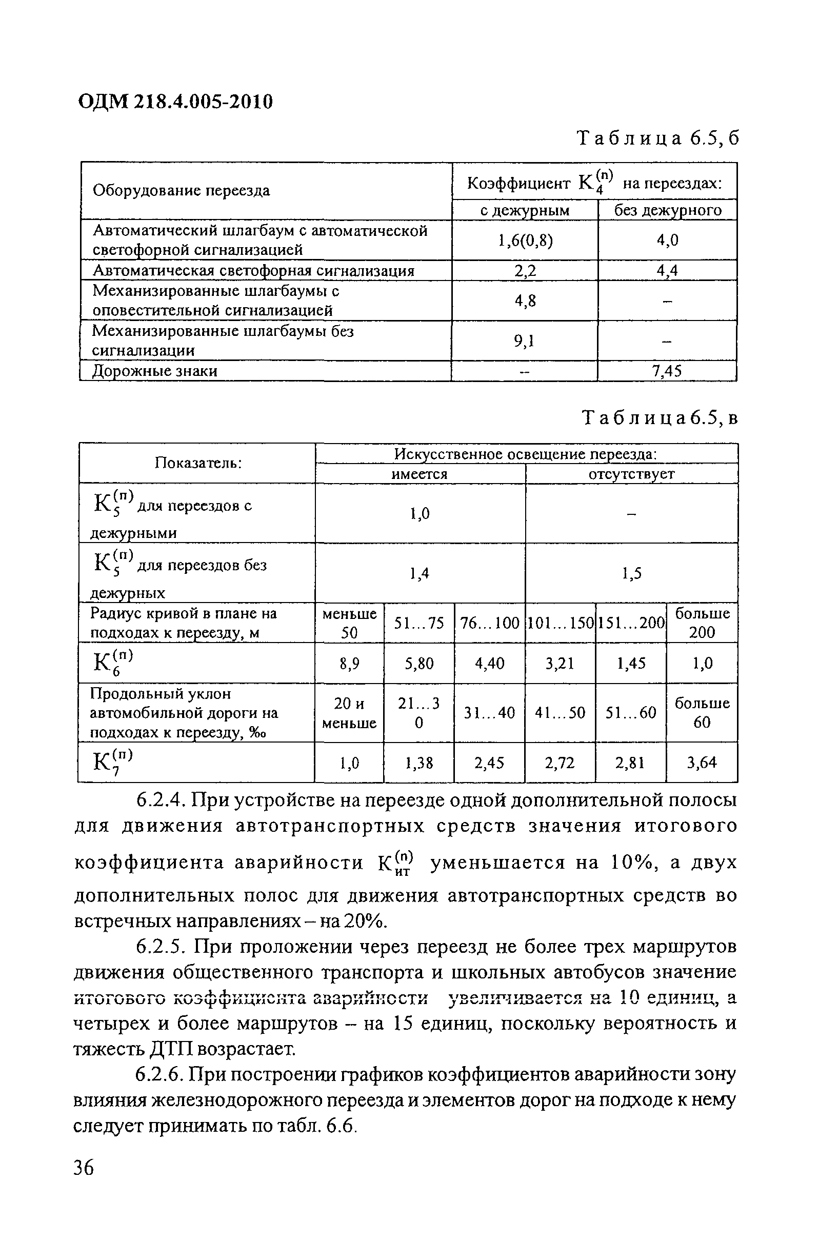 ОДМ 218.4.005-2010