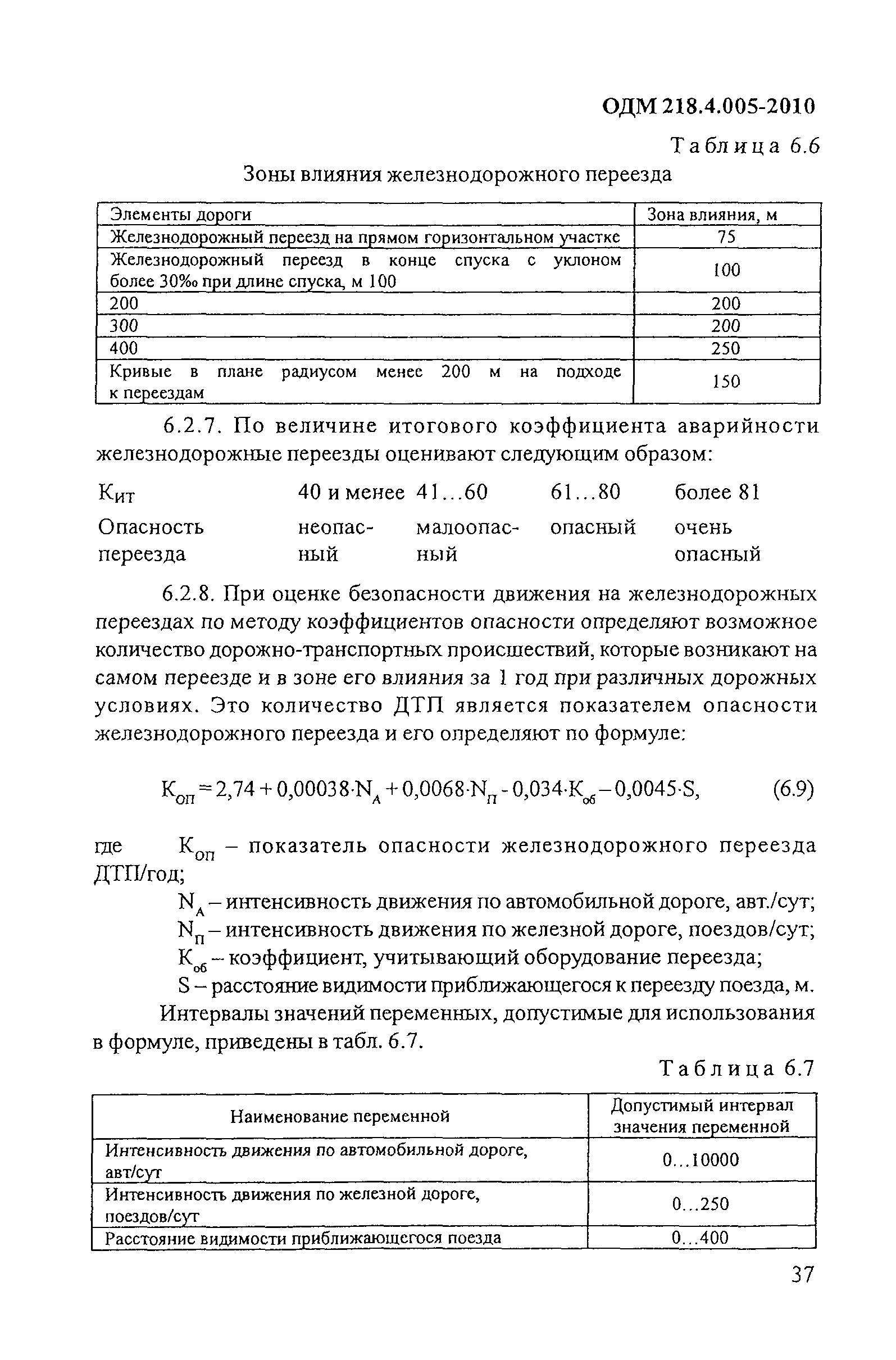 ОДМ 218.4.005-2010