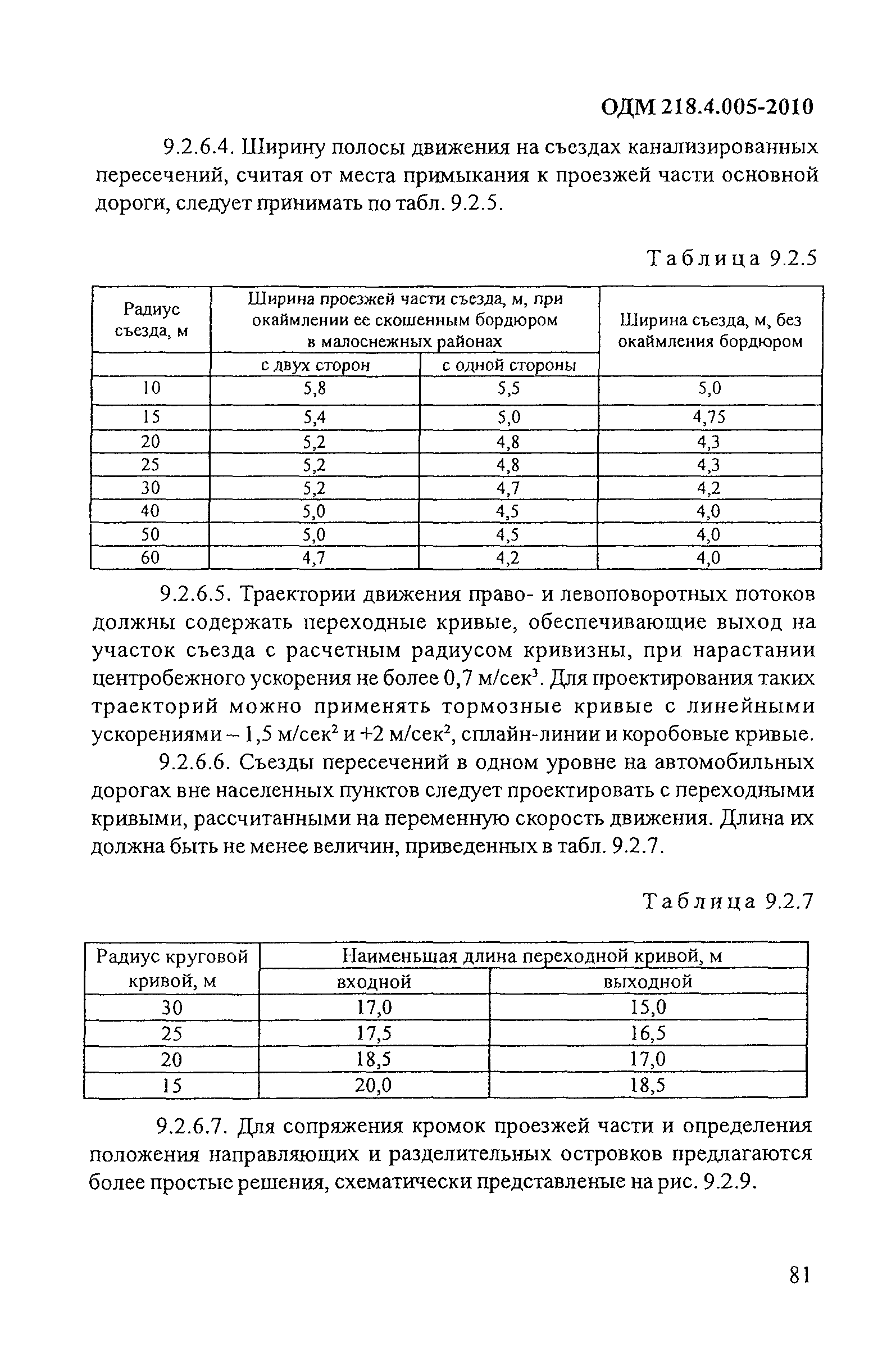 ОДМ 218.4.005-2010