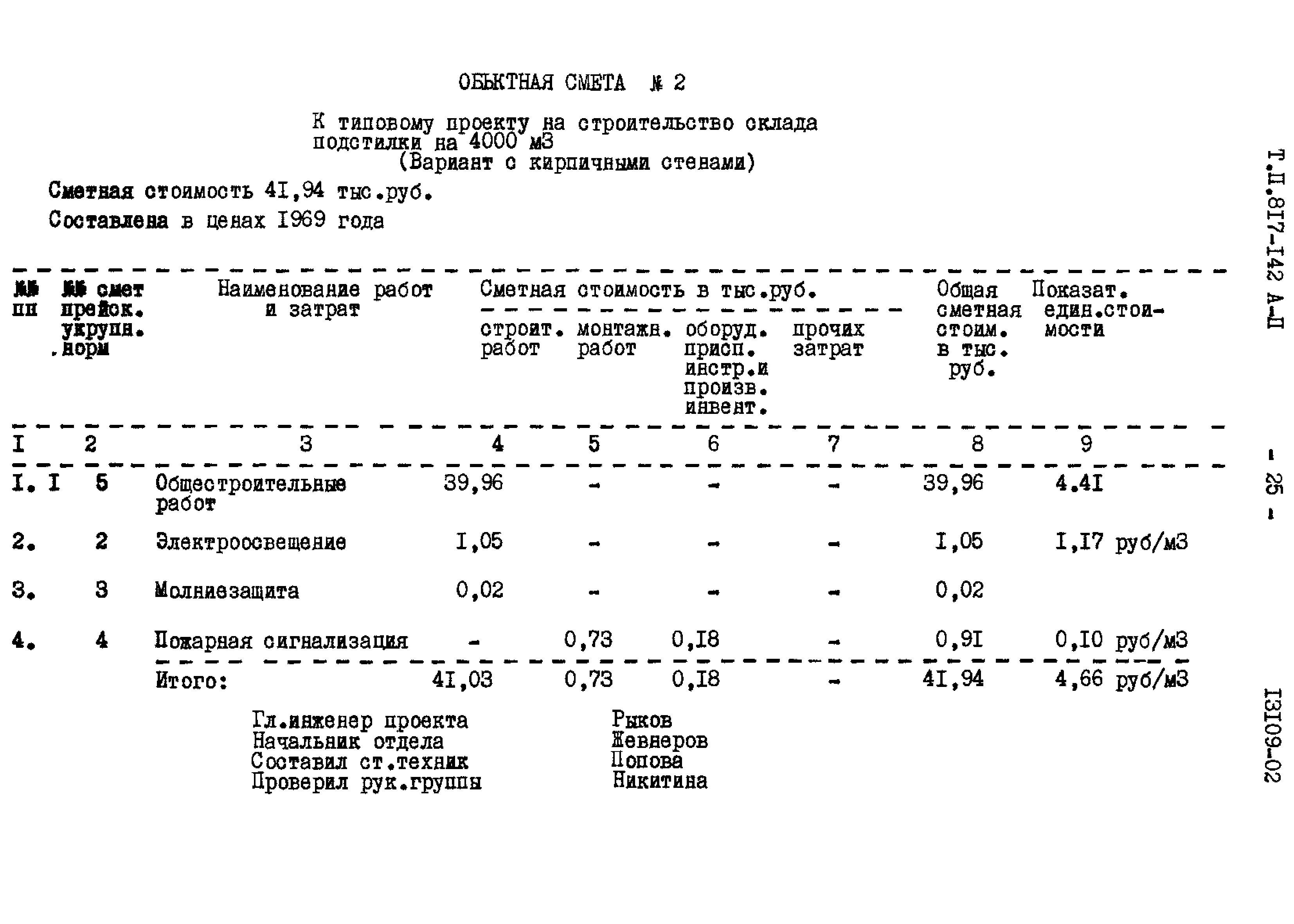 Типовой проект 817-142