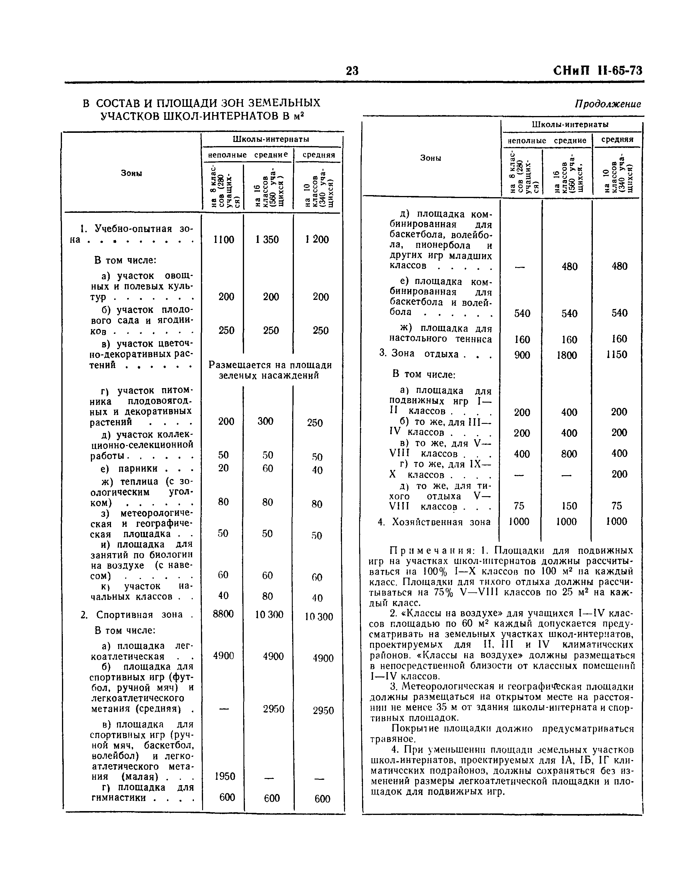 СНиП II-65-73