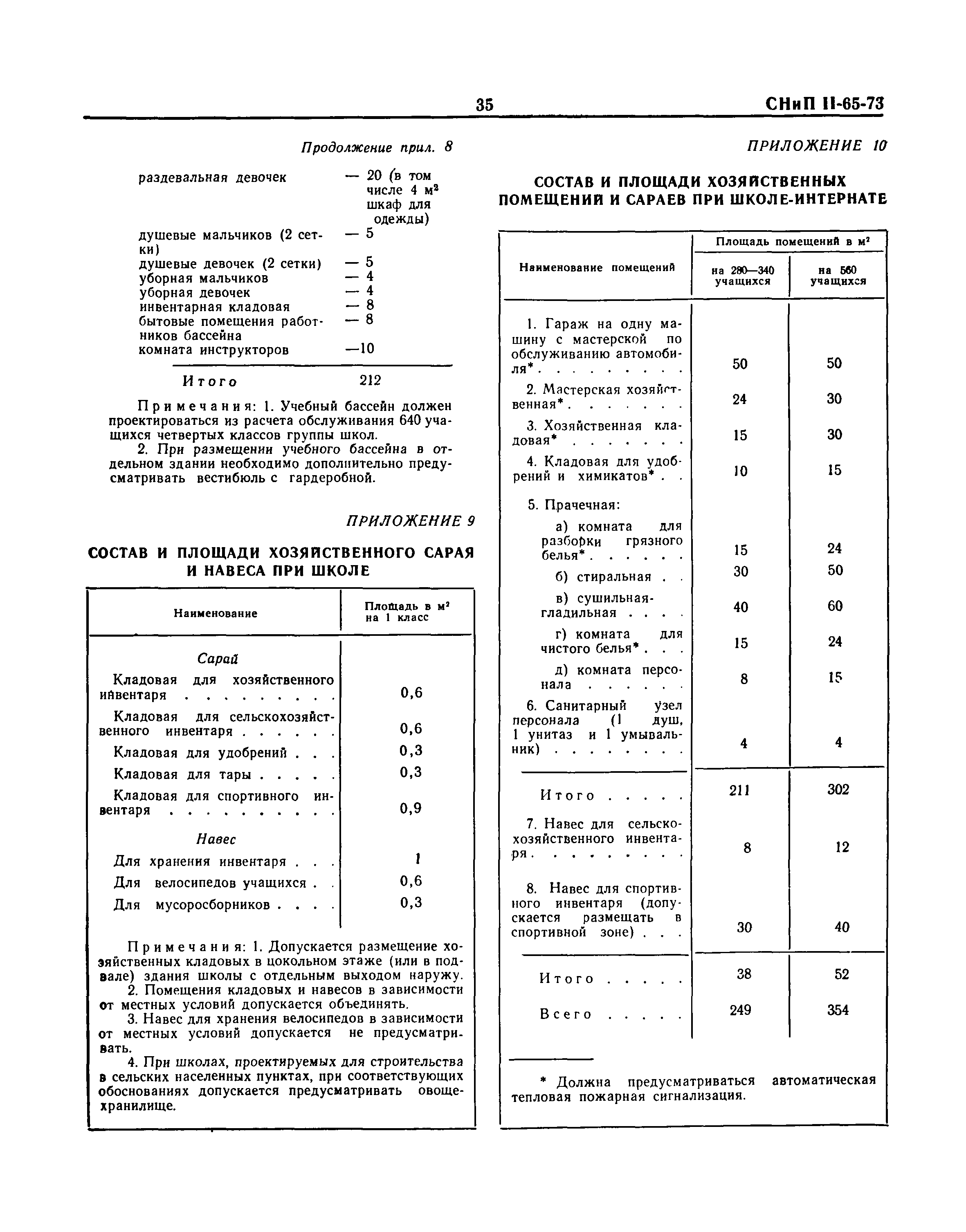 СНиП II-65-73