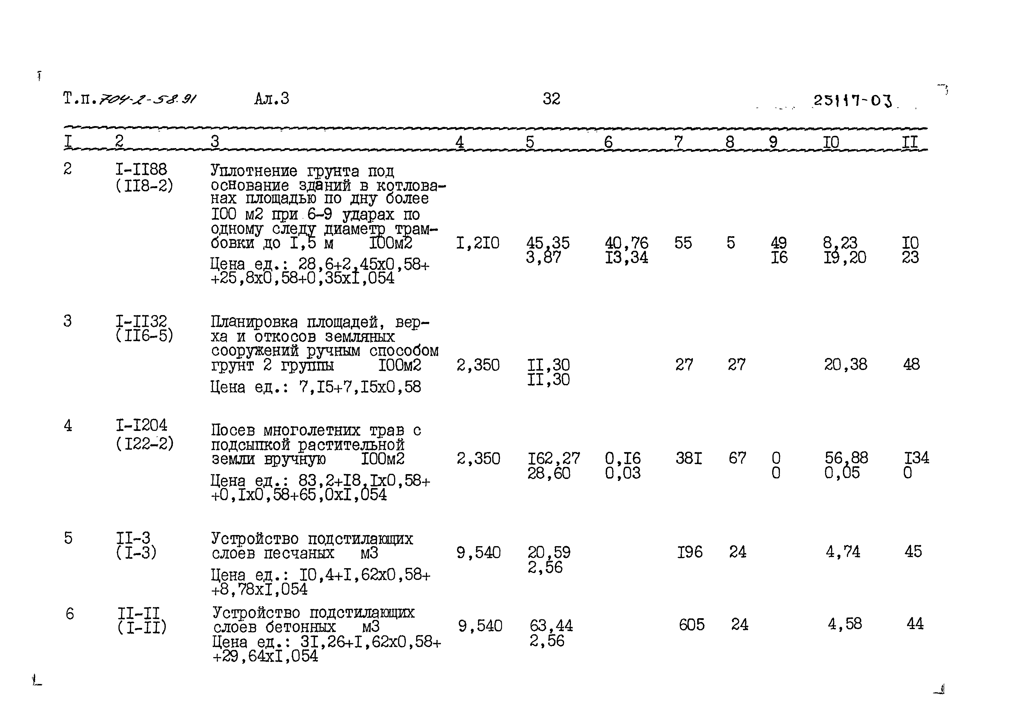 Типовой проект 704-2-58.91